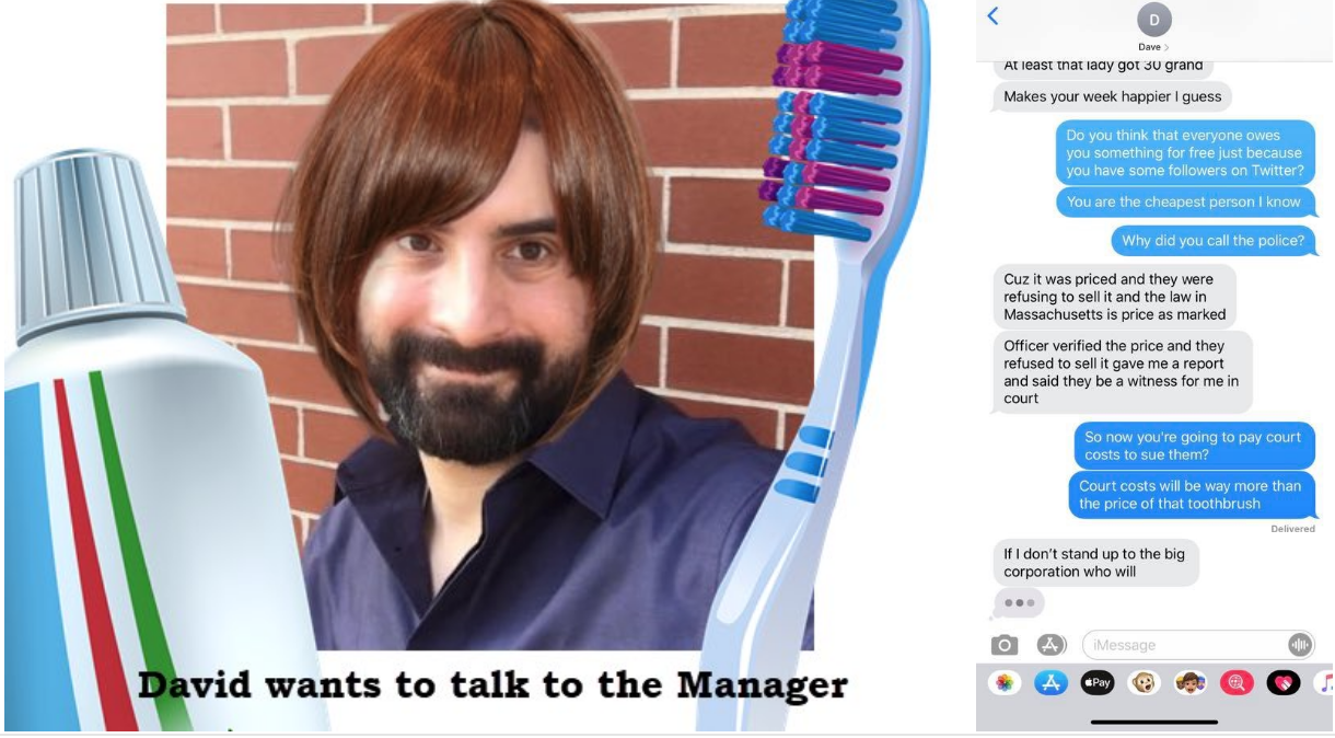 David Leavitt Tells ExGirlfriend He Was Standing Up To Big