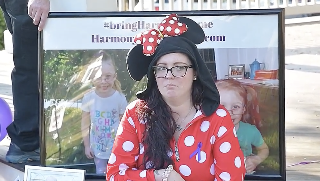 Harmony Montgomery's Mother Dressed Up As Minnie Mouse For Vigil, Says She Was Harmony's Favorite Person, Wants To Open Her Own DCF Franchise - TB Daily News