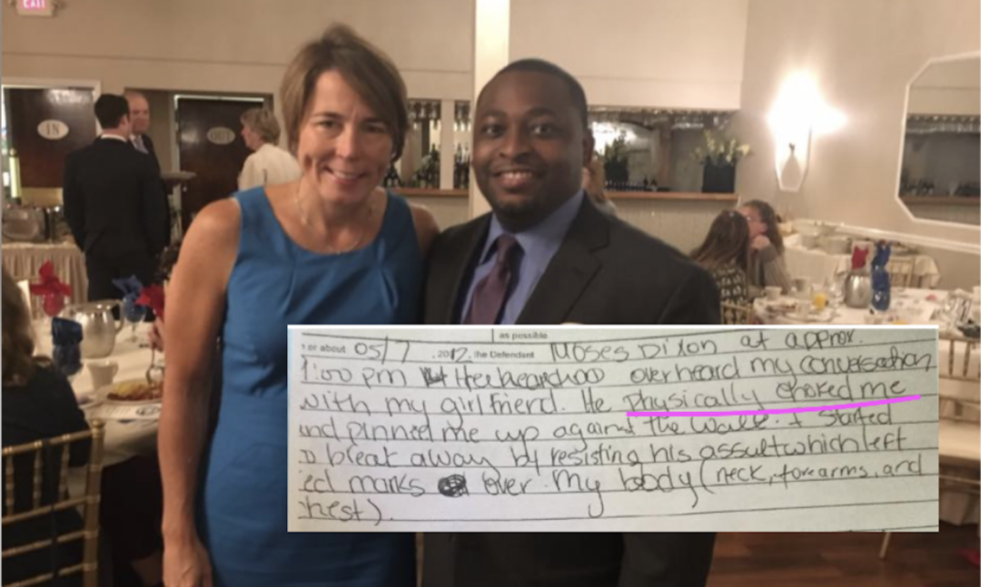 Maura Healey Appoints Man Arrested And Charged With Choking Woman To Advisory Council On Black Empowerment Years After Endorsing His Failed State Rep Campaign - TB Daily News