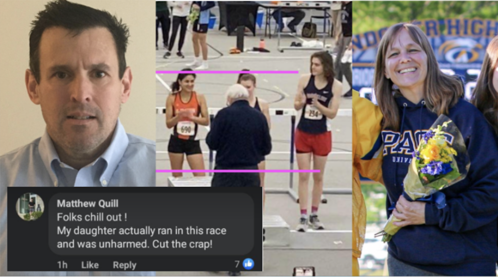 Andover Parents Of 9th Place Girl Displaced By Male Brookline Hurdler At State Championship Meet Defend Cheating Boy, Attack People Defending Girl Athletes - TB Daily News