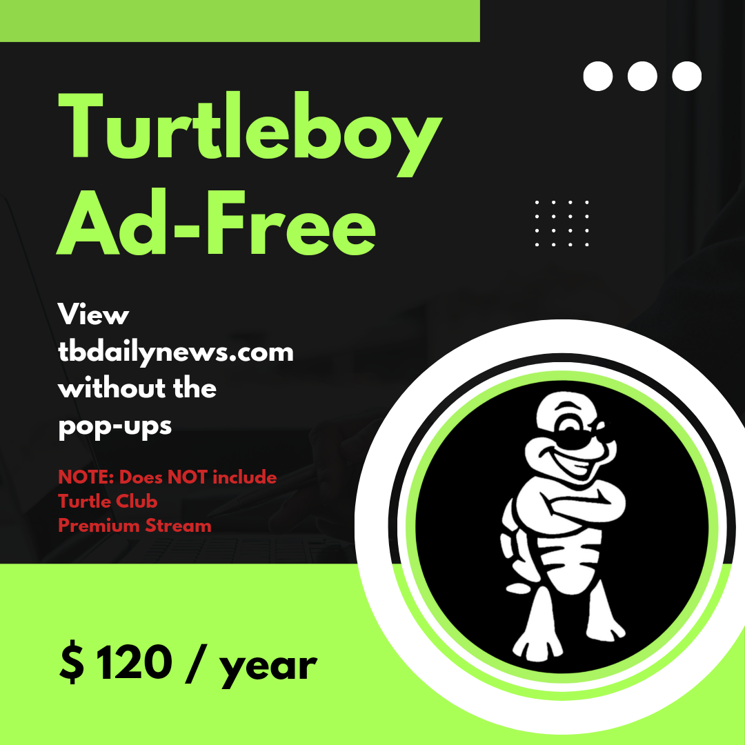 AdFree Turtleboy (Annual Subscription) TB Daily News