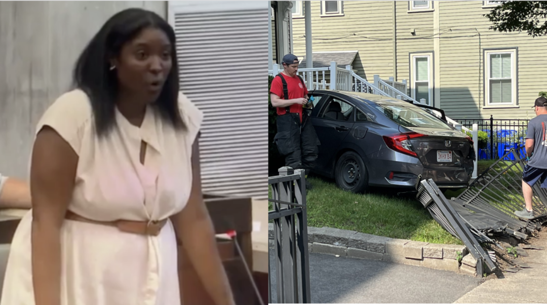 Shared Post Boston City Councilor Kendra Lara Crashes Into House With