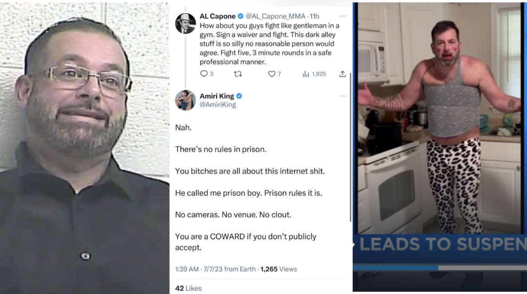 Kentucky Ex-Con Comedian Dad Amiri King Offers To Pay My Plane Ticket To Fight Him In Dark Alley After Getting Caught Stealing Our Kendra Lara Content  - TB Daily News