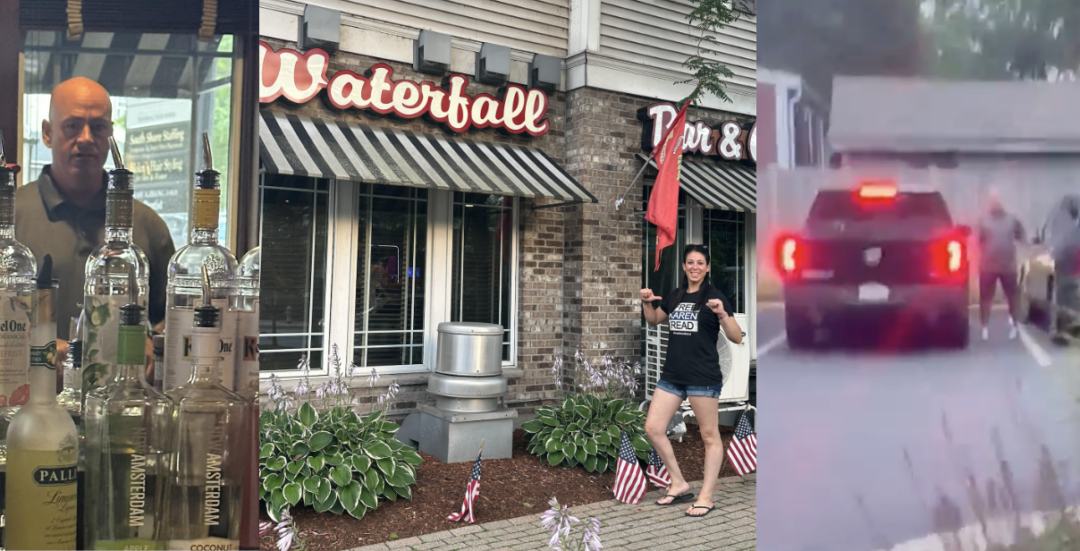 Canton Coverup Part 76: Chris Albert Confronts "Loser" Woman In "Free Karen Read" Shirt In Waterfall Parking Lot For Taking His Picture - TB Daily News