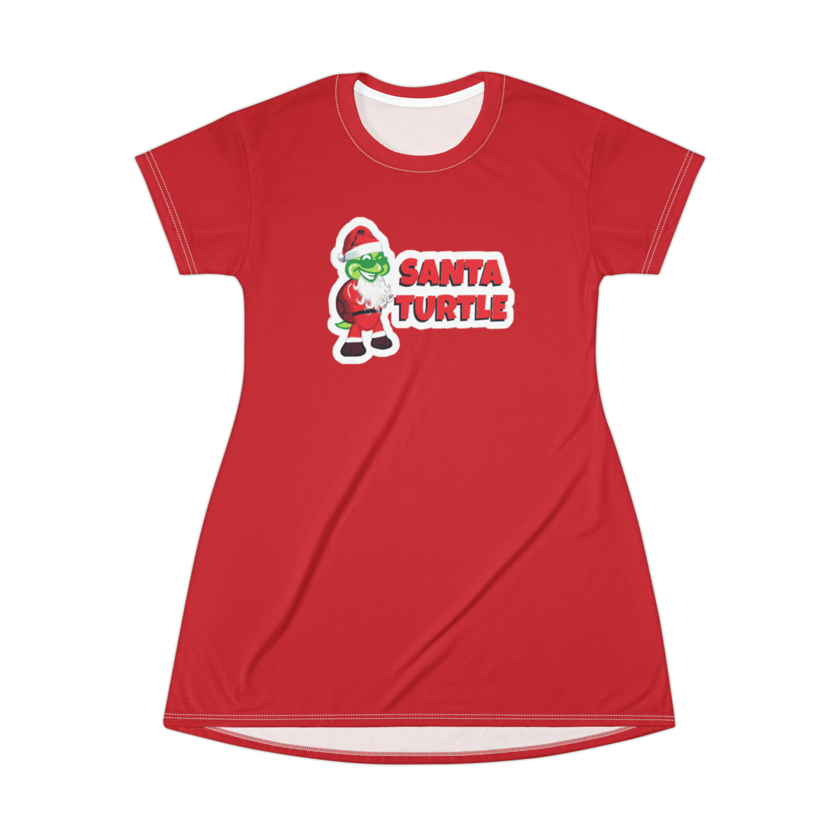 Santa t shirt dress on sale