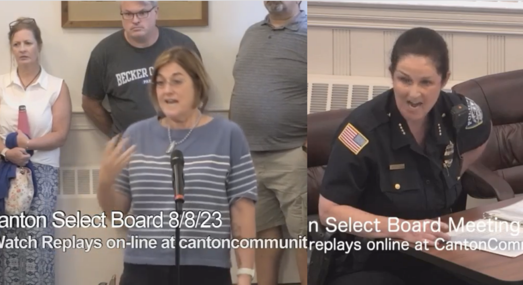 Canton Coverup Part 96: Canton Citizens Revolt At Selectboard Meeting After Chief Rafferty Blames Peaceful Protesters For Making Jen McCabe Feel Unsafe, Says Turtleboy Broke The Law - TB Daily News