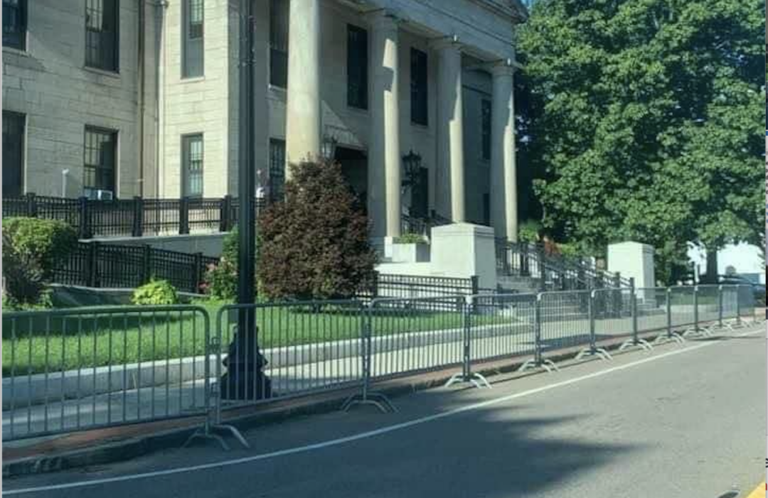 Canton Coverup Part 146: Norfolk Superior Court Erects Barriers In Preparation For Courthouse Protest Friday, Clerk Says Protest Still Allowed - TB Daily News