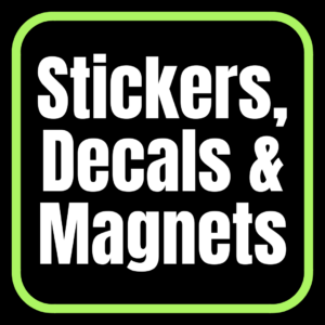 Stickers, Decals & Magnets