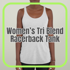 Women's Tri Blend Racerback Tank