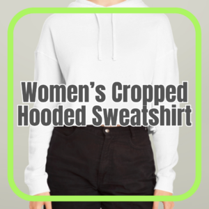 Women's Cropped Hooded Sweatshirt