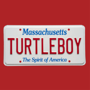 Turtleboy License Plate