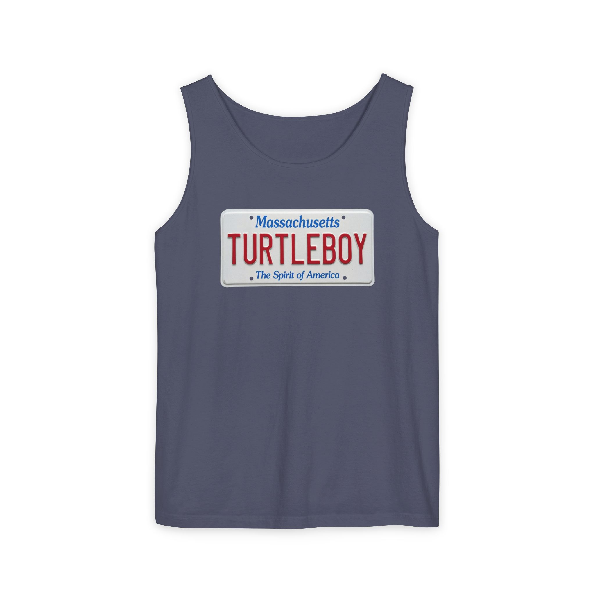 Turtleboy License Plate - Unisex Jersey Tank