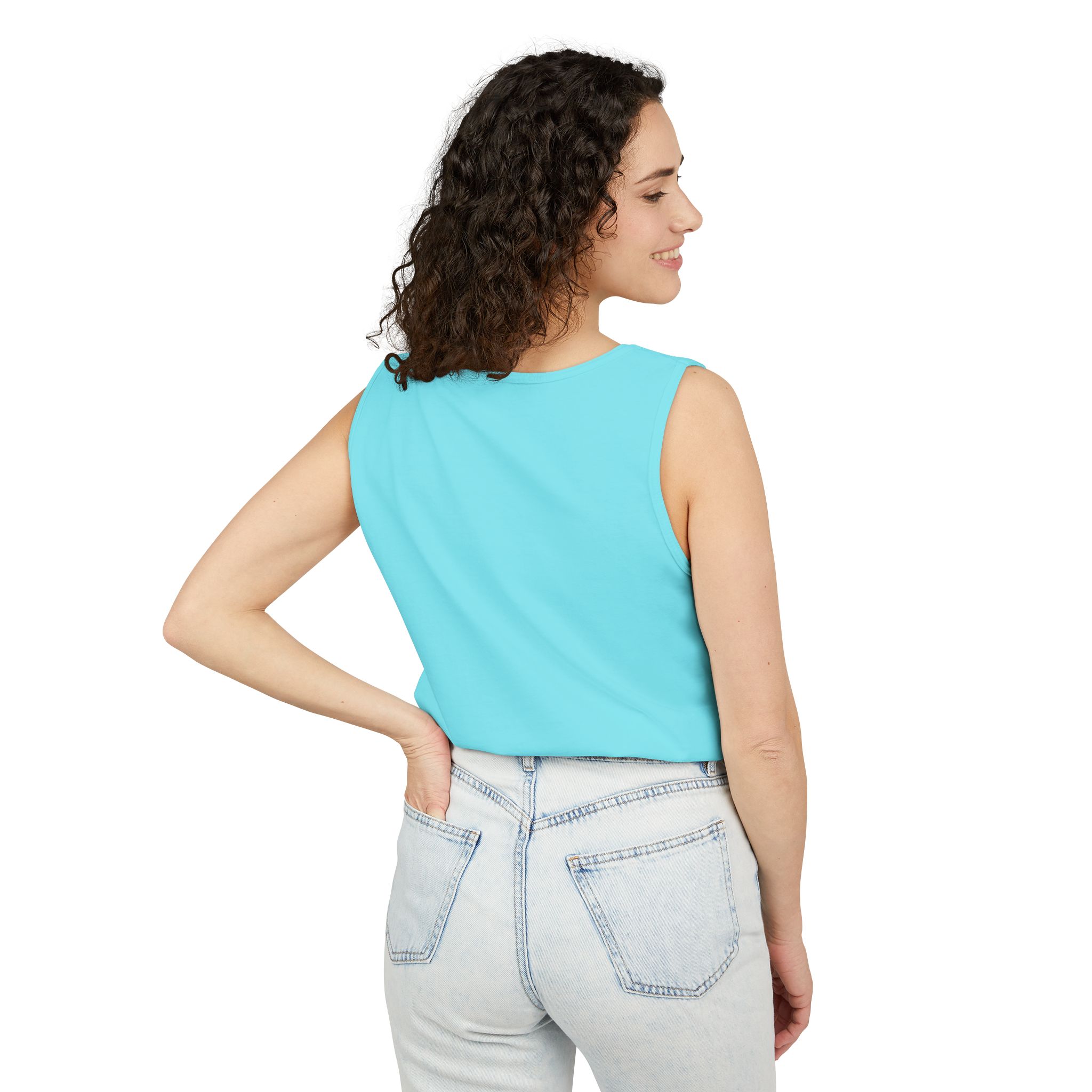 Free Turtleboy Text - Unisex Jersey Tank - Image 49