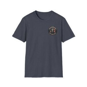 Freedom Ride for Turtleboy: Pocket & Back Design Placement - Unisex Softstyle T-Shirt