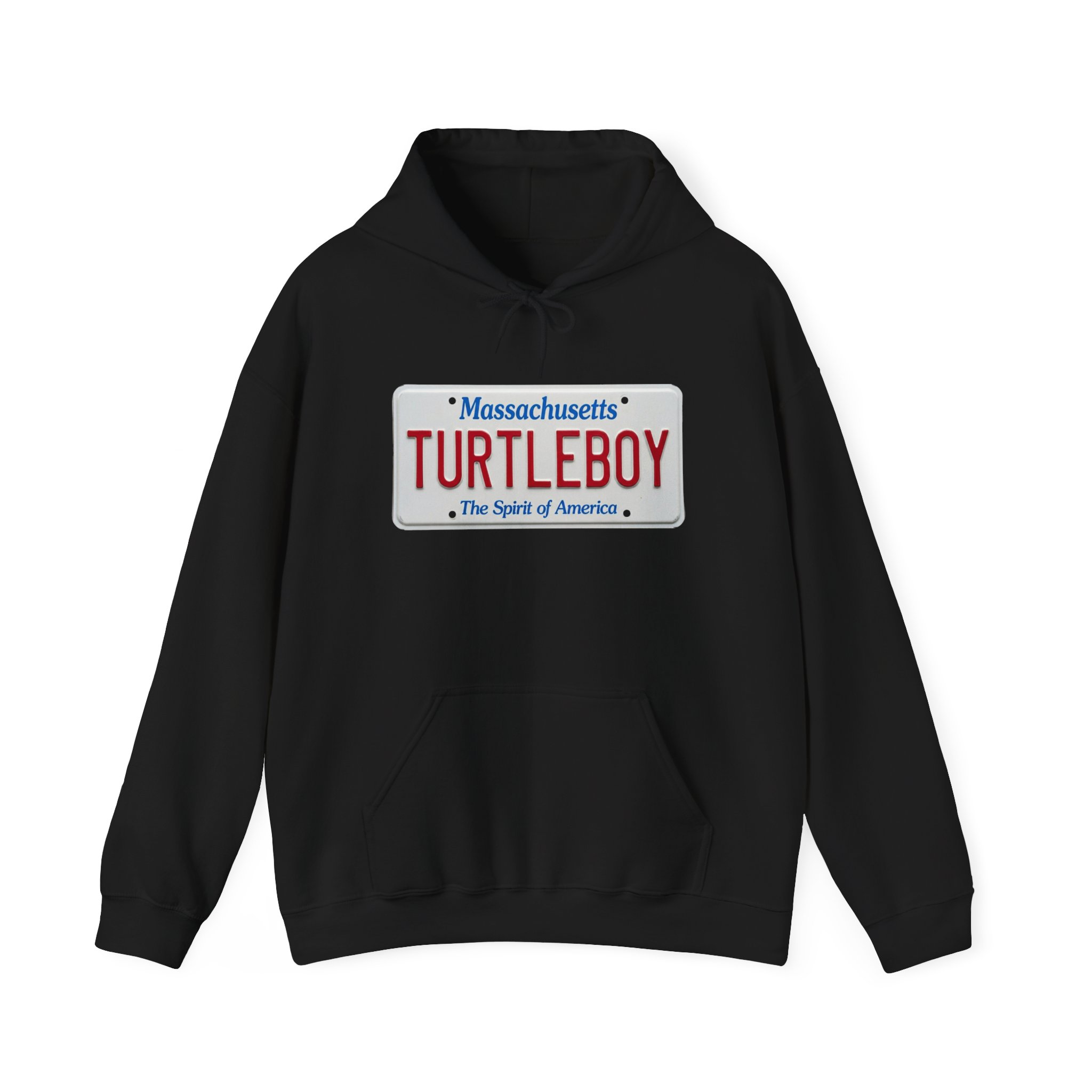 Turtleboy License Plate - Unisex Heavy Blend Hoodie - Image 9
