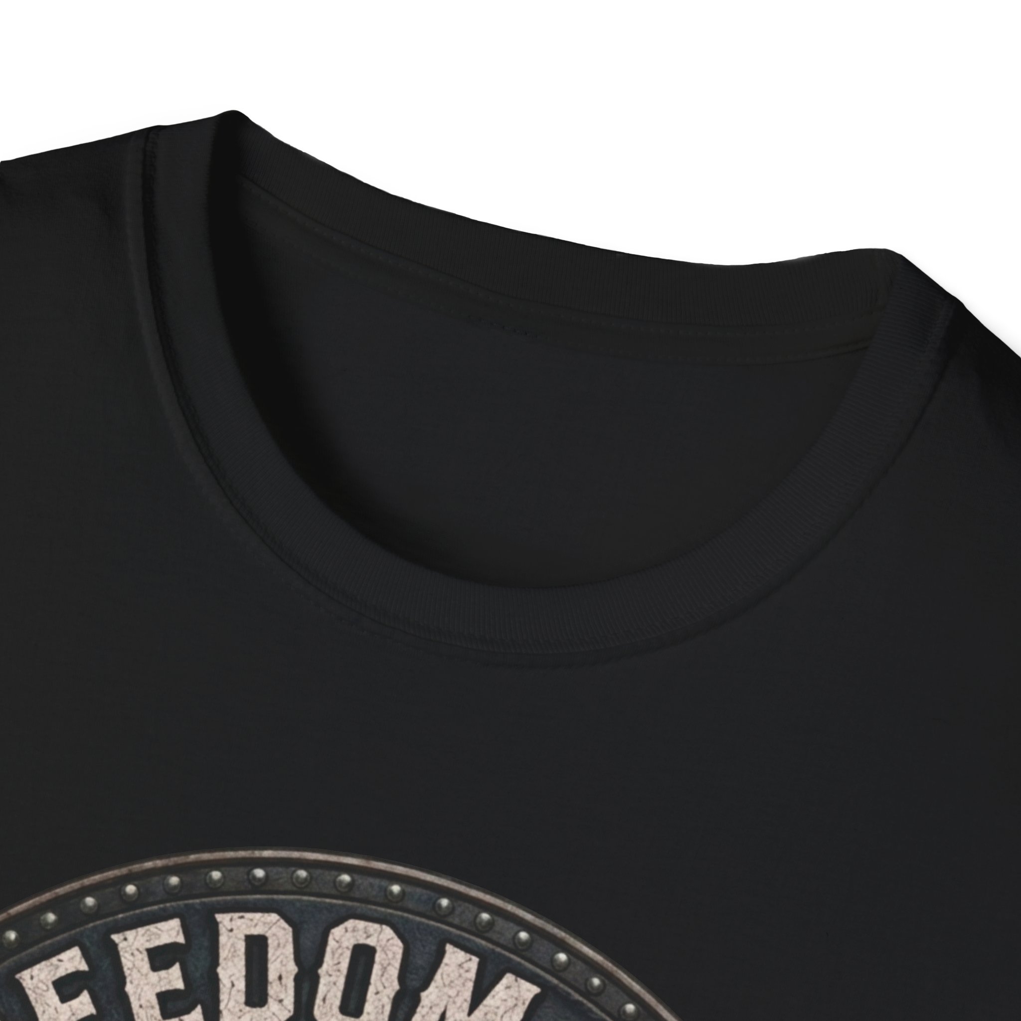 Freedom Ride for Turtleboy (Riders Wearing Gray) - Unisex Softstyle T-Shirt - Image 33