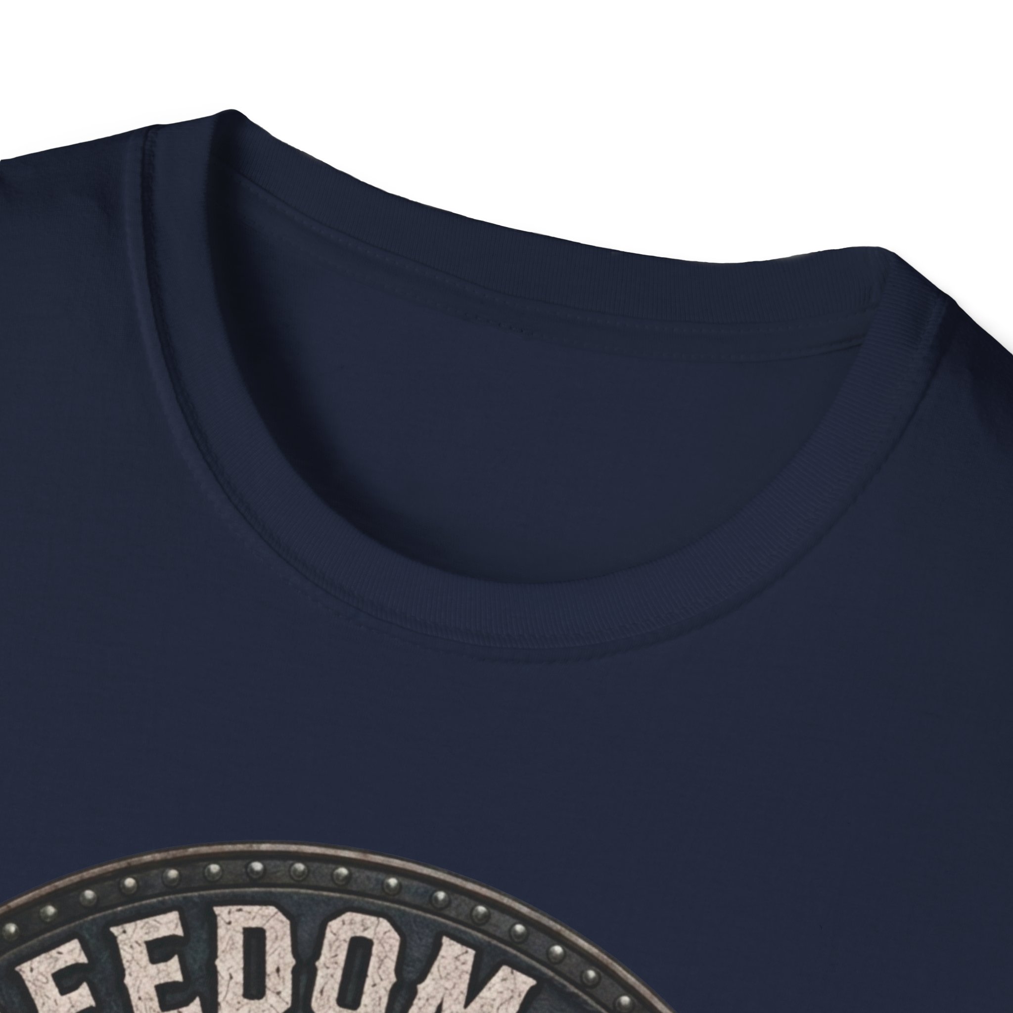 Freedom Ride for Turtleboy (Riders Wearing Gray) - Unisex Softstyle T-Shirt - Image 15