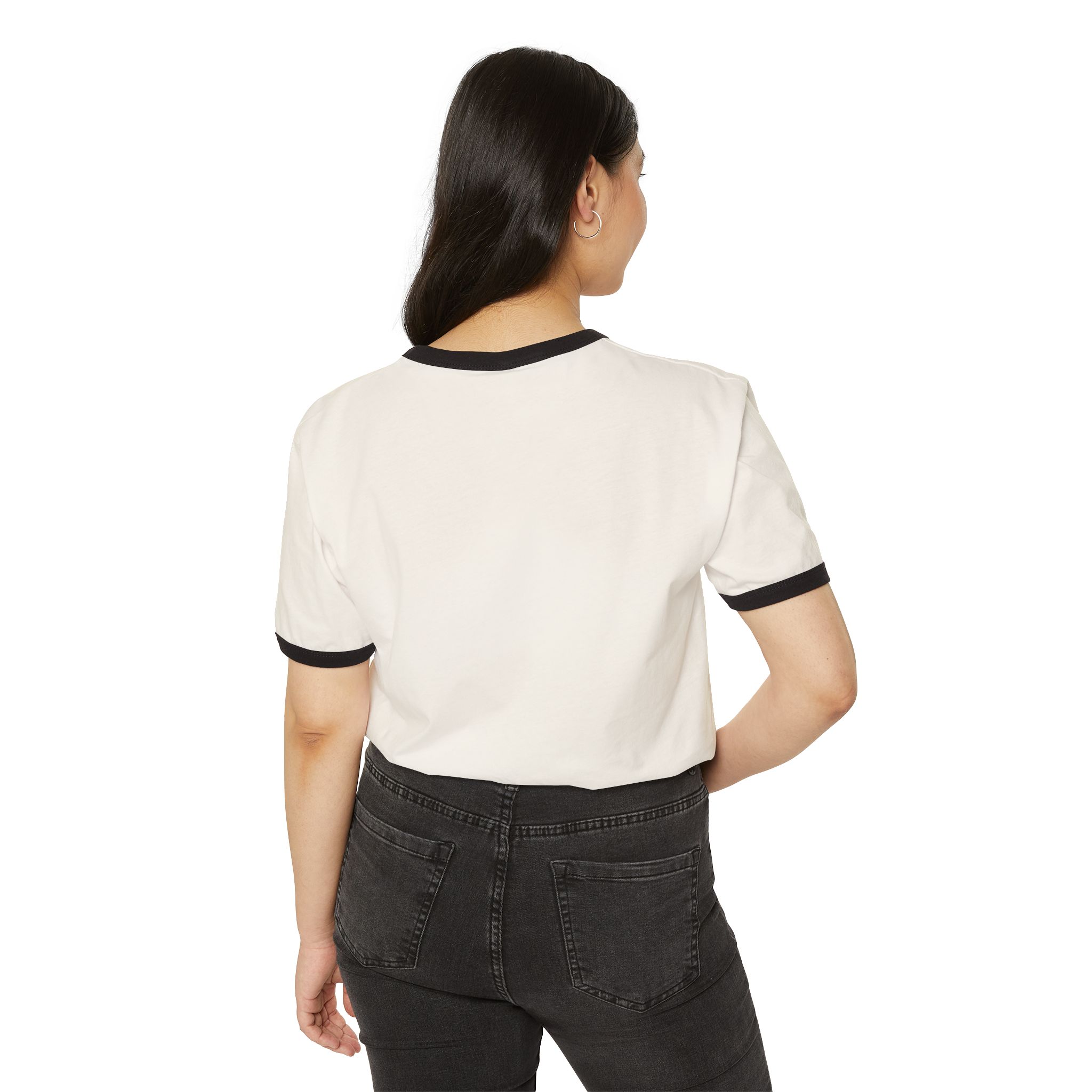 Turtleboy was Right Oval - Unisex Retro Ringer Tee - Image 3