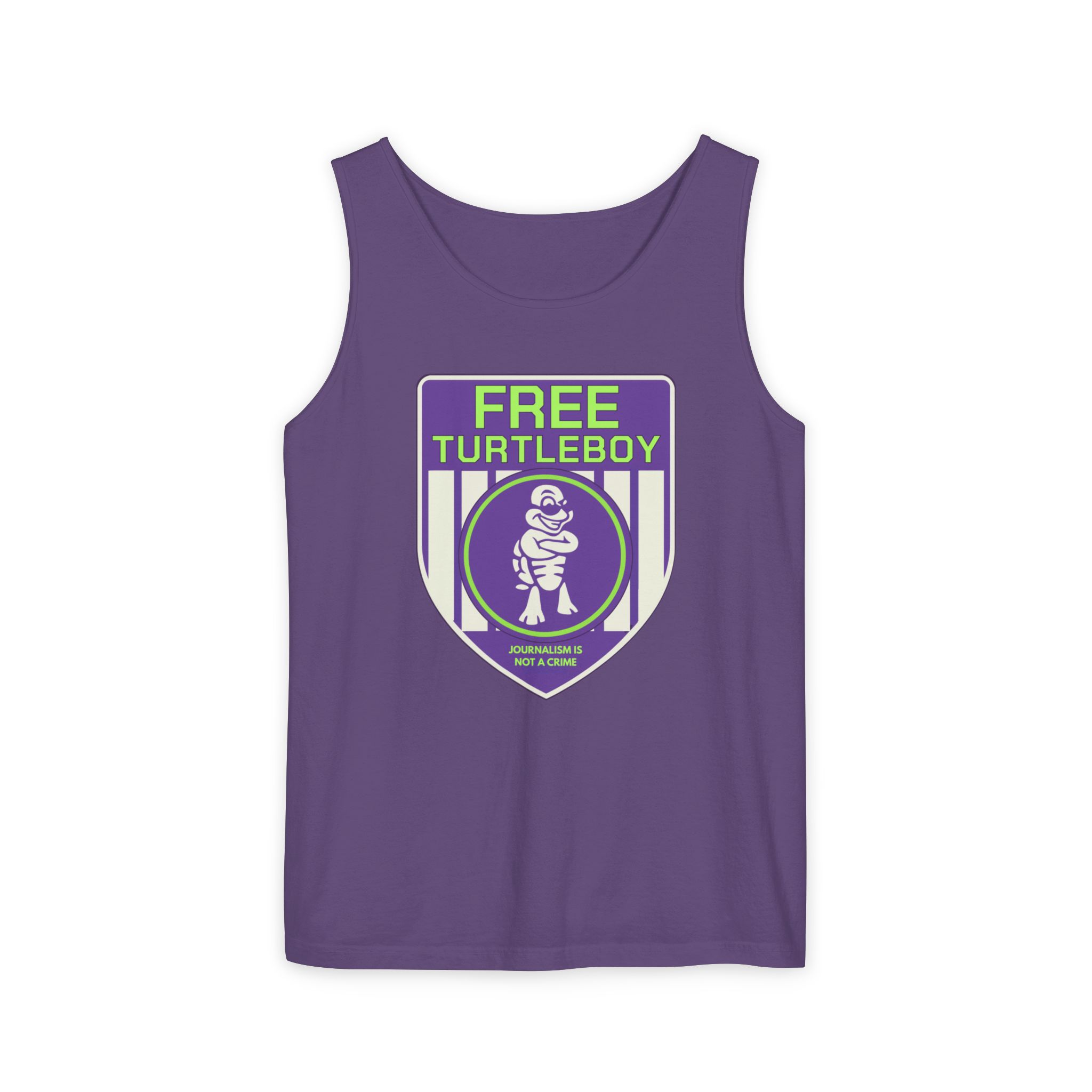 Free Turtleboy Sheild - Unisex Jersey Tank