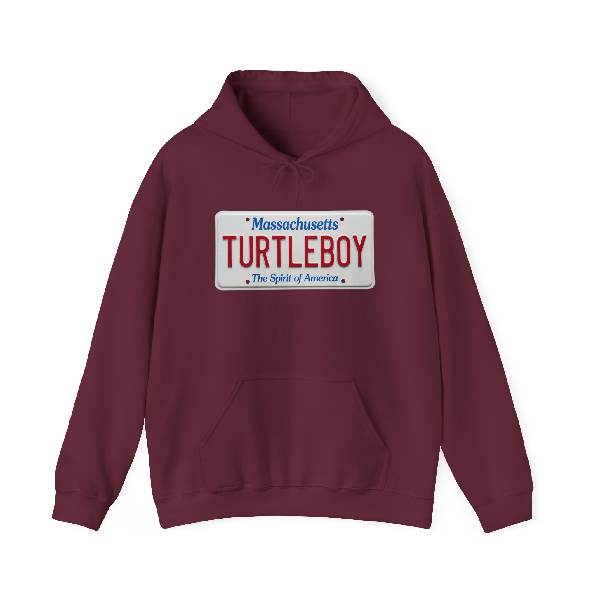Turtleboy License Plate - Unisex Heavy Blend Hoodie - Image 37