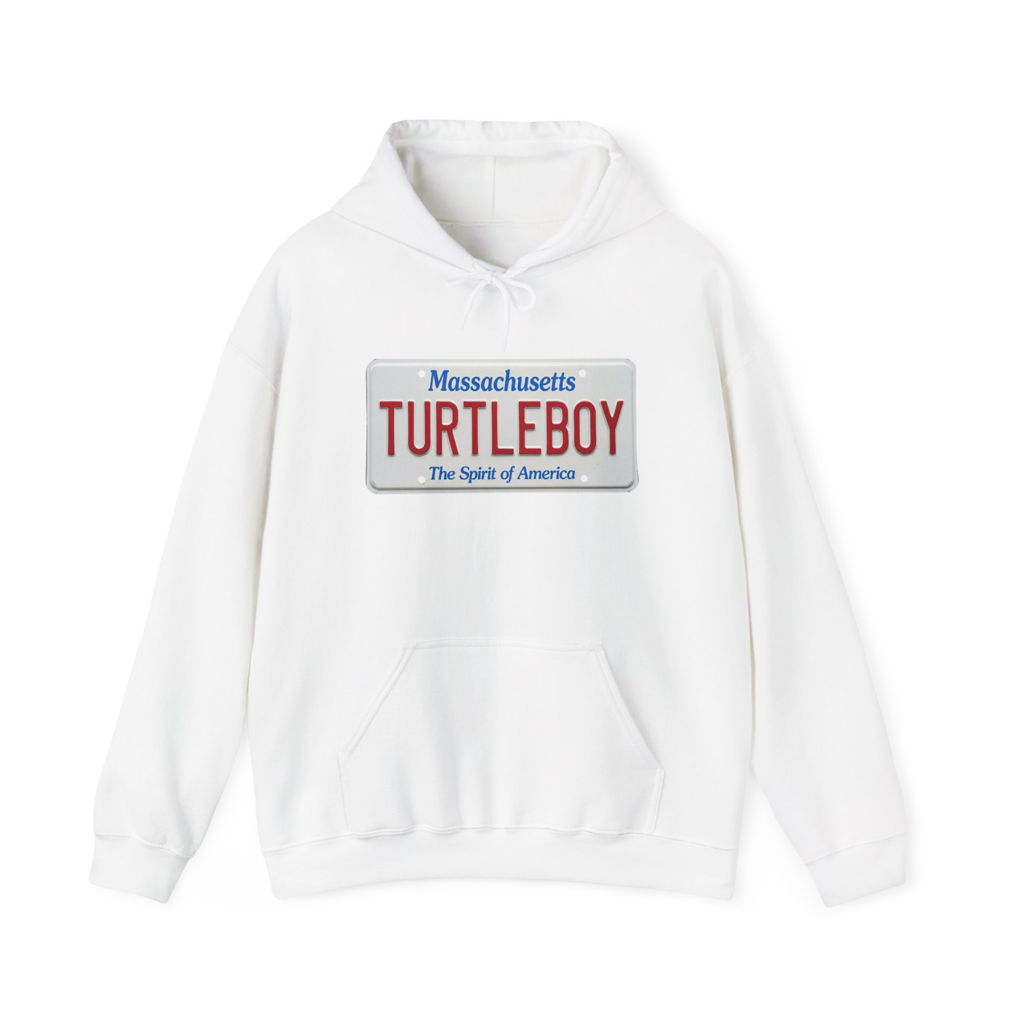 Turtleboy License Plate - Unisex Heavy Blend Hoodie - Image 21