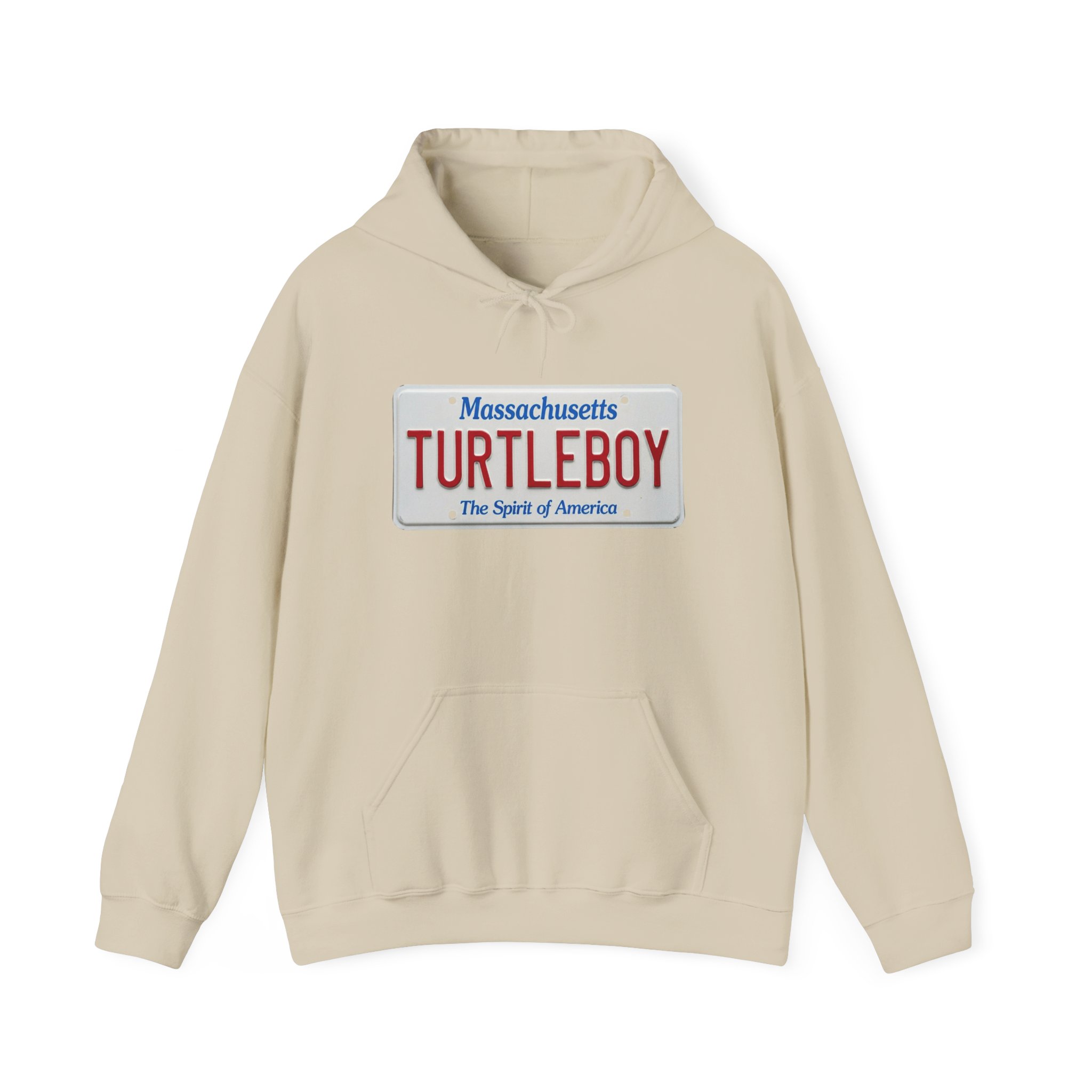 Turtleboy License Plate - Unisex Heavy Blend Hoodie - Image 25