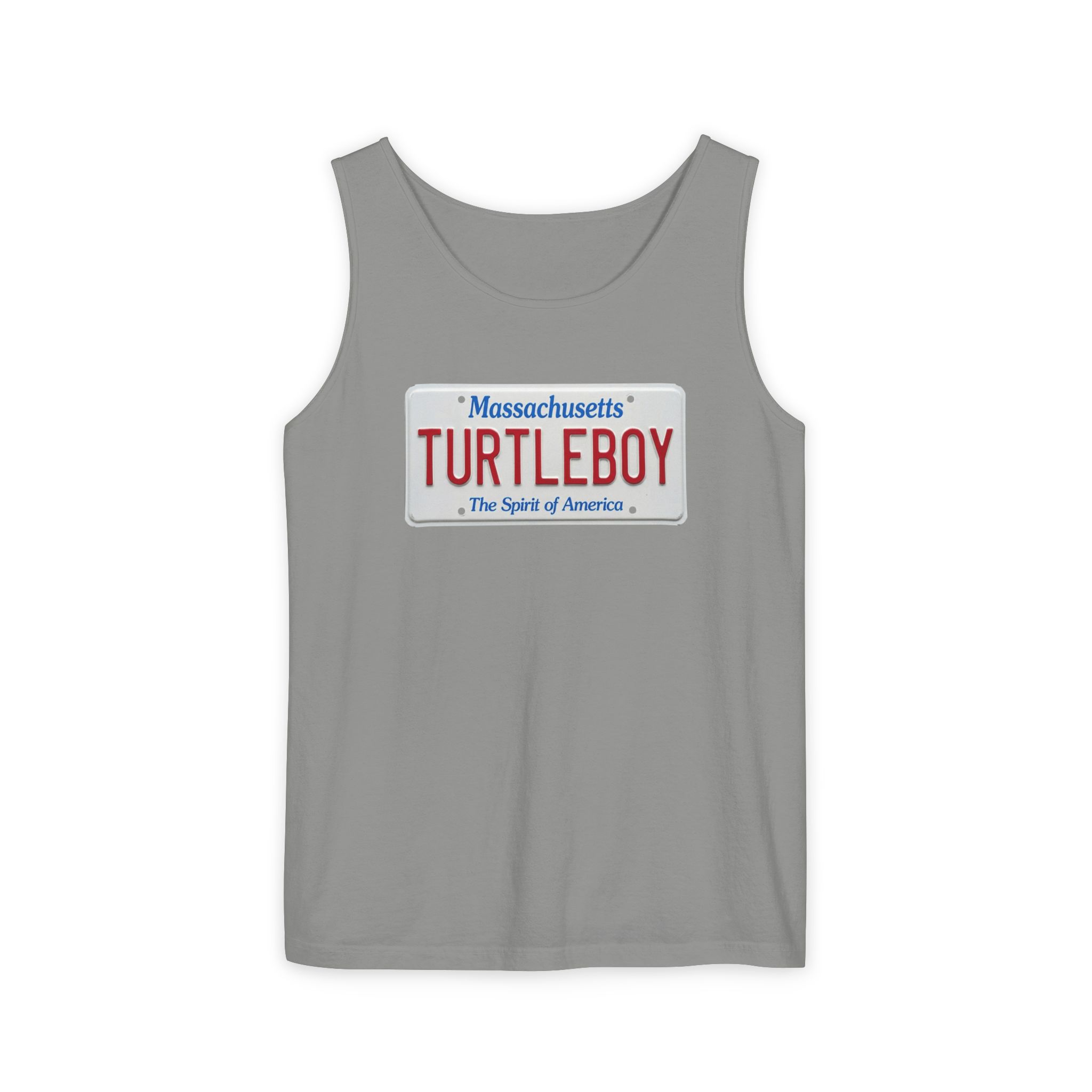 Turtleboy License Plate - Unisex Jersey Tank - Image 41