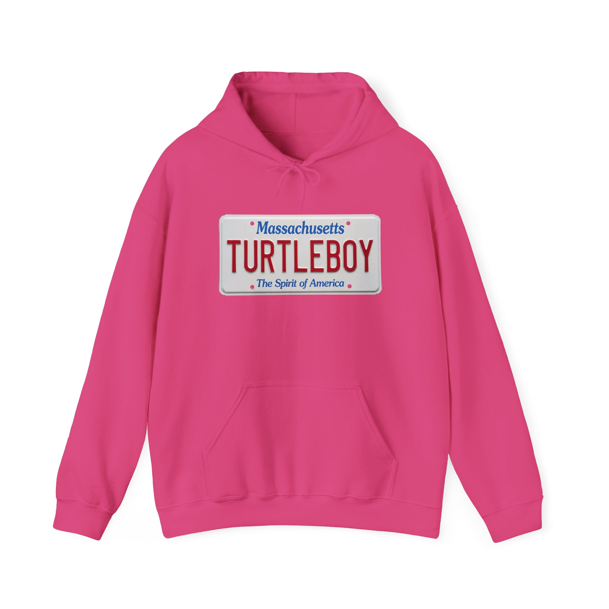 Turtleboy License Plate - Unisex Heavy Blend Hoodie - Image 33