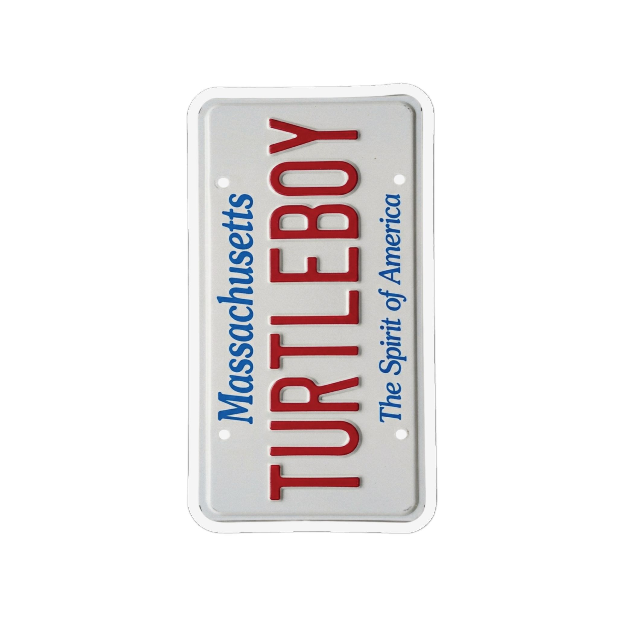 Turtleboy License Plate - Custom Shape Magnets