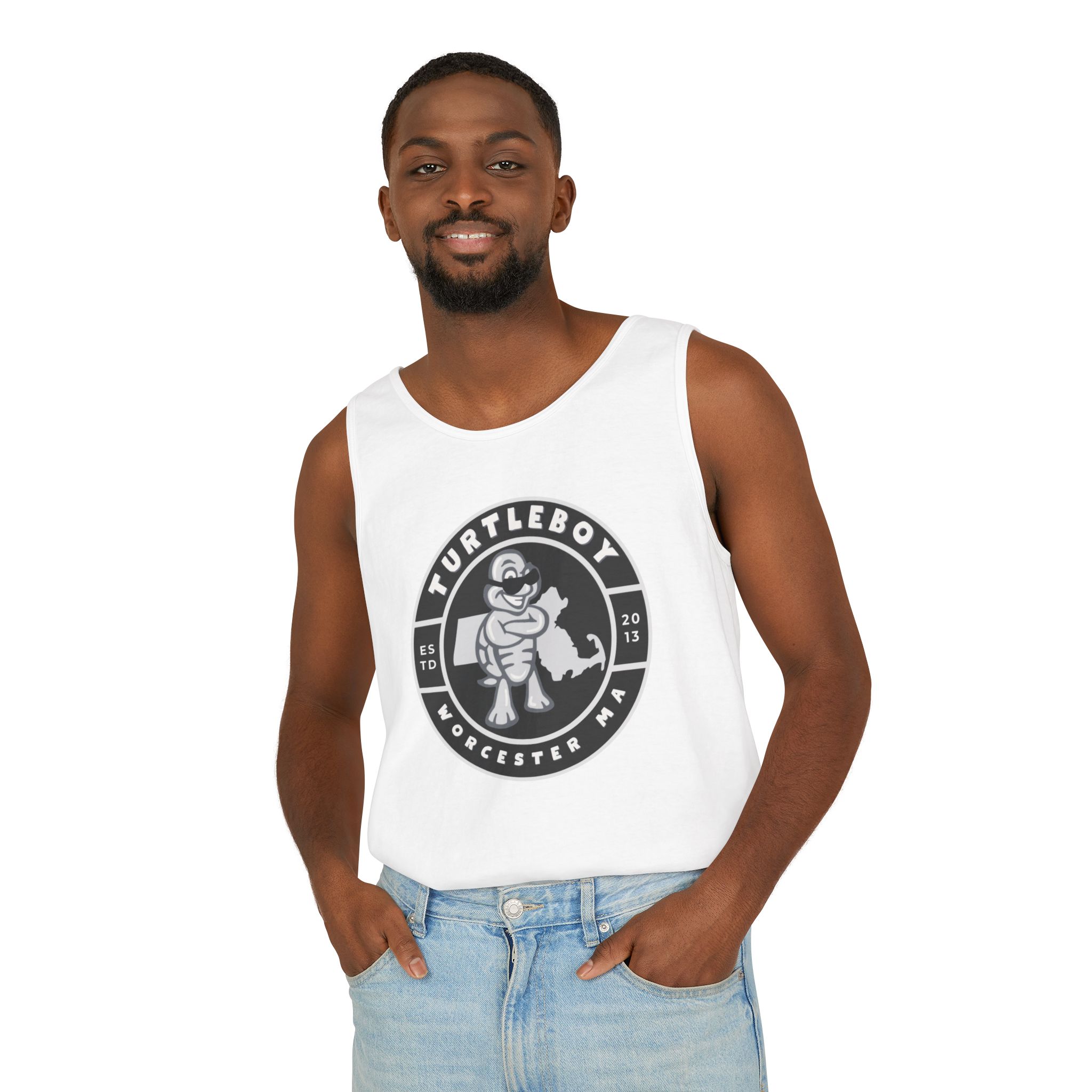 Turtleboy 2013 - Unisex Jersey Tank - Image 5