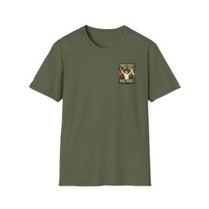 Turtleboy was Right Patriot: Pocket & Back Design Placement - Unisex Softstyle T-Shirt