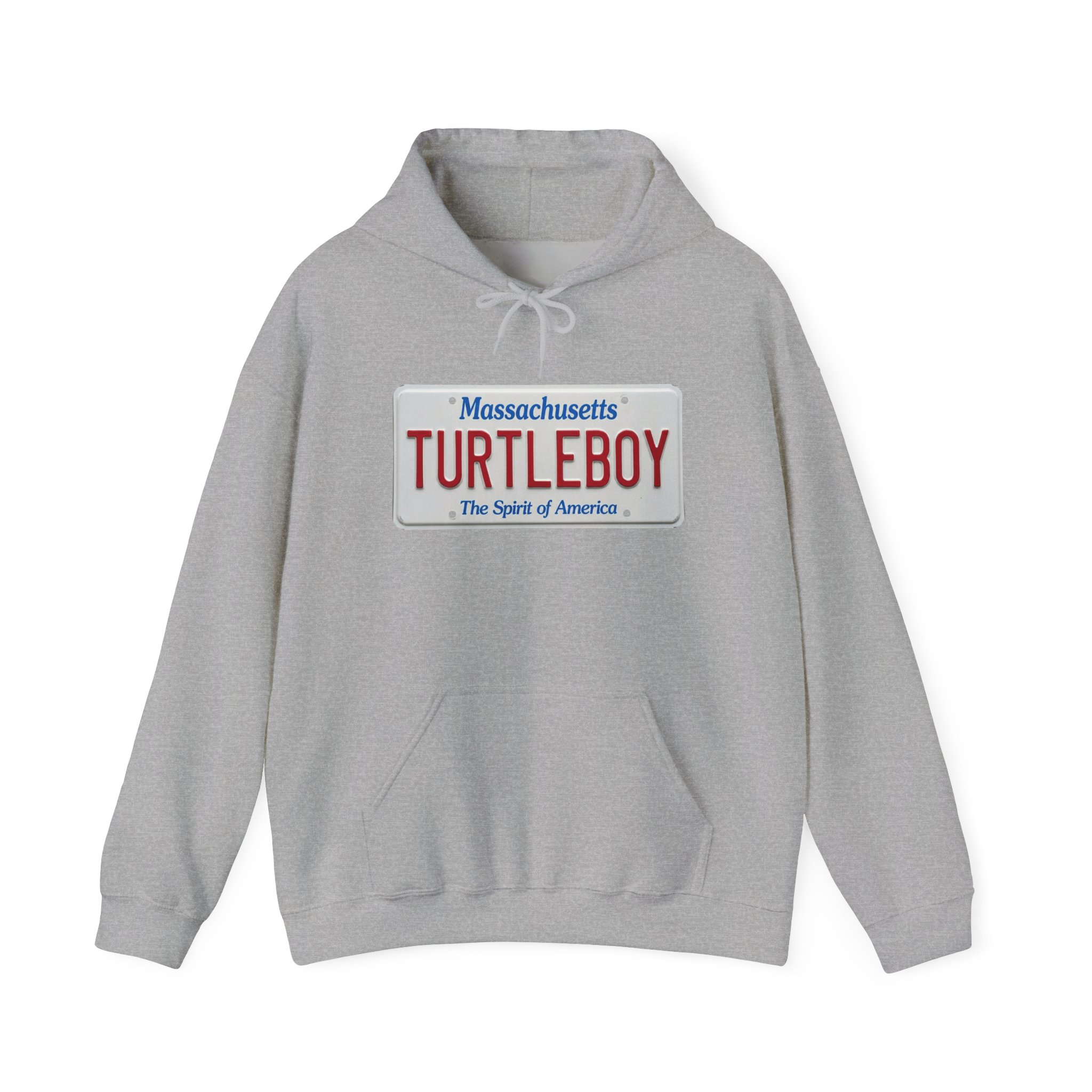 Turtleboy License Plate - Unisex Heavy Blend Hoodie - Image 29