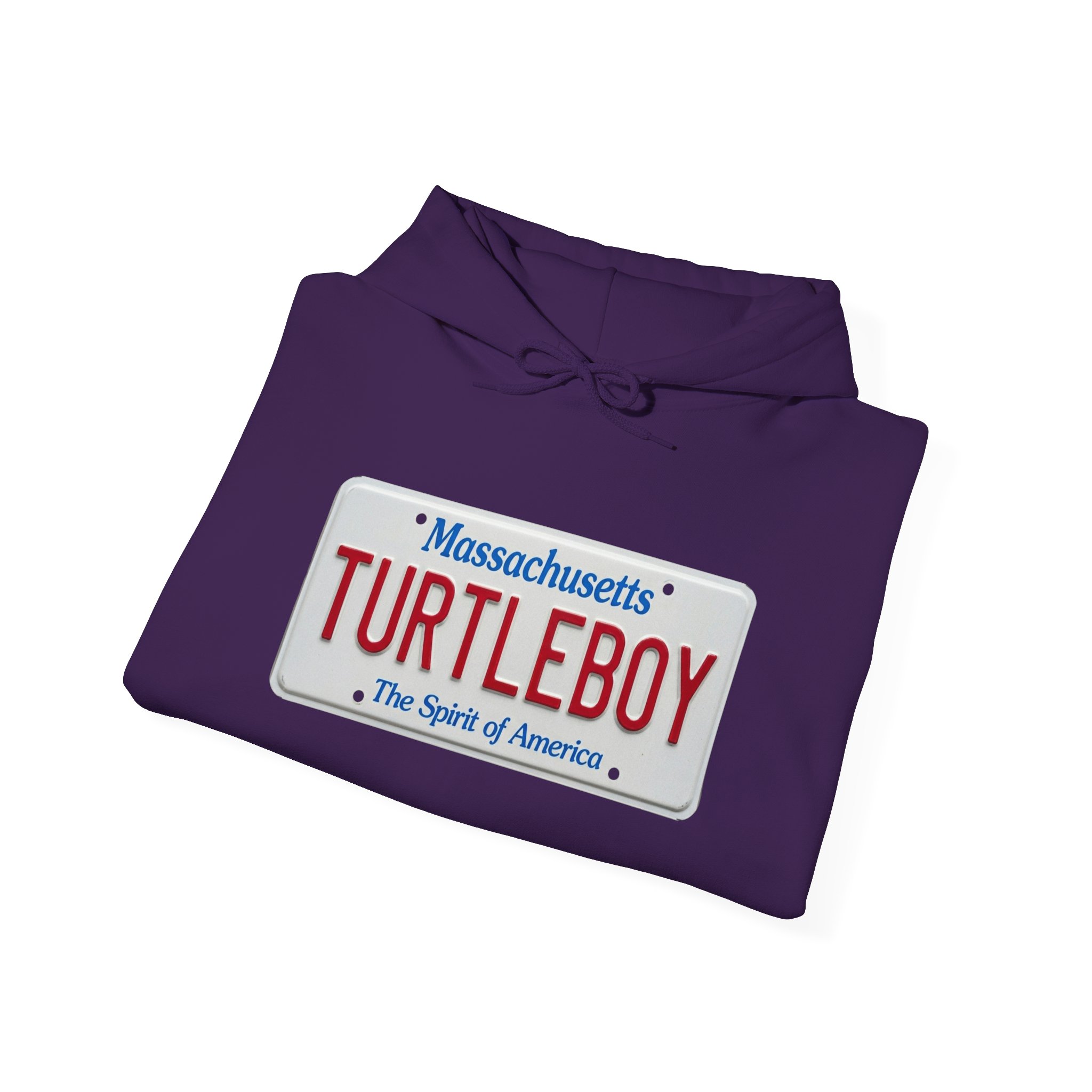 Turtleboy License Plate - Unisex Heavy Blend Hoodie - Image 16