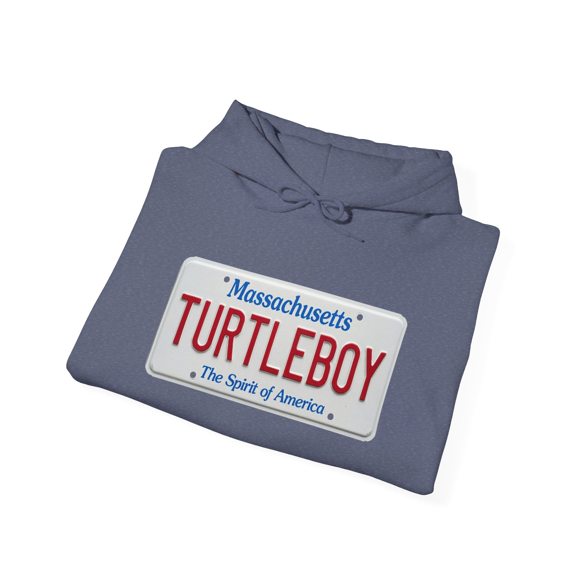 Turtleboy License Plate - Unisex Heavy Blend Hoodie - Image 8
