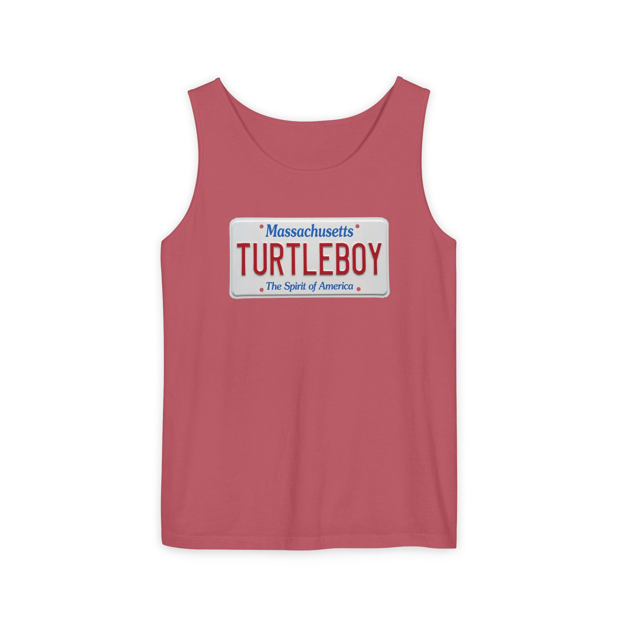 Turtleboy License Plate - Unisex Jersey Tank - Image 71