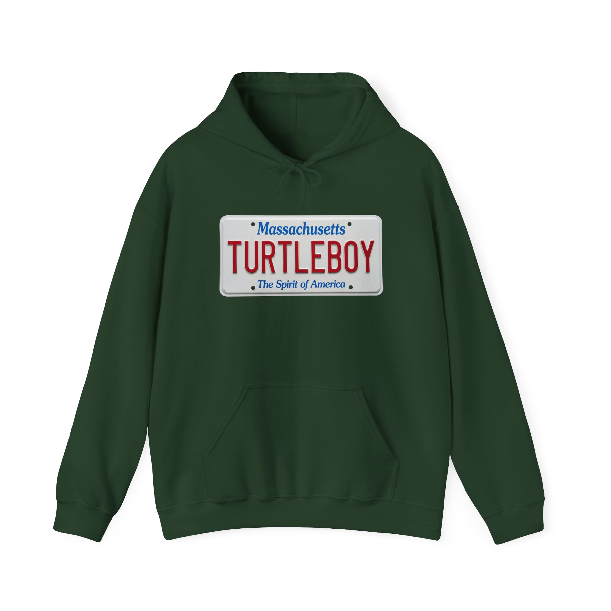 Turtleboy License Plate - Unisex Heavy Blend Hoodie - Image 41