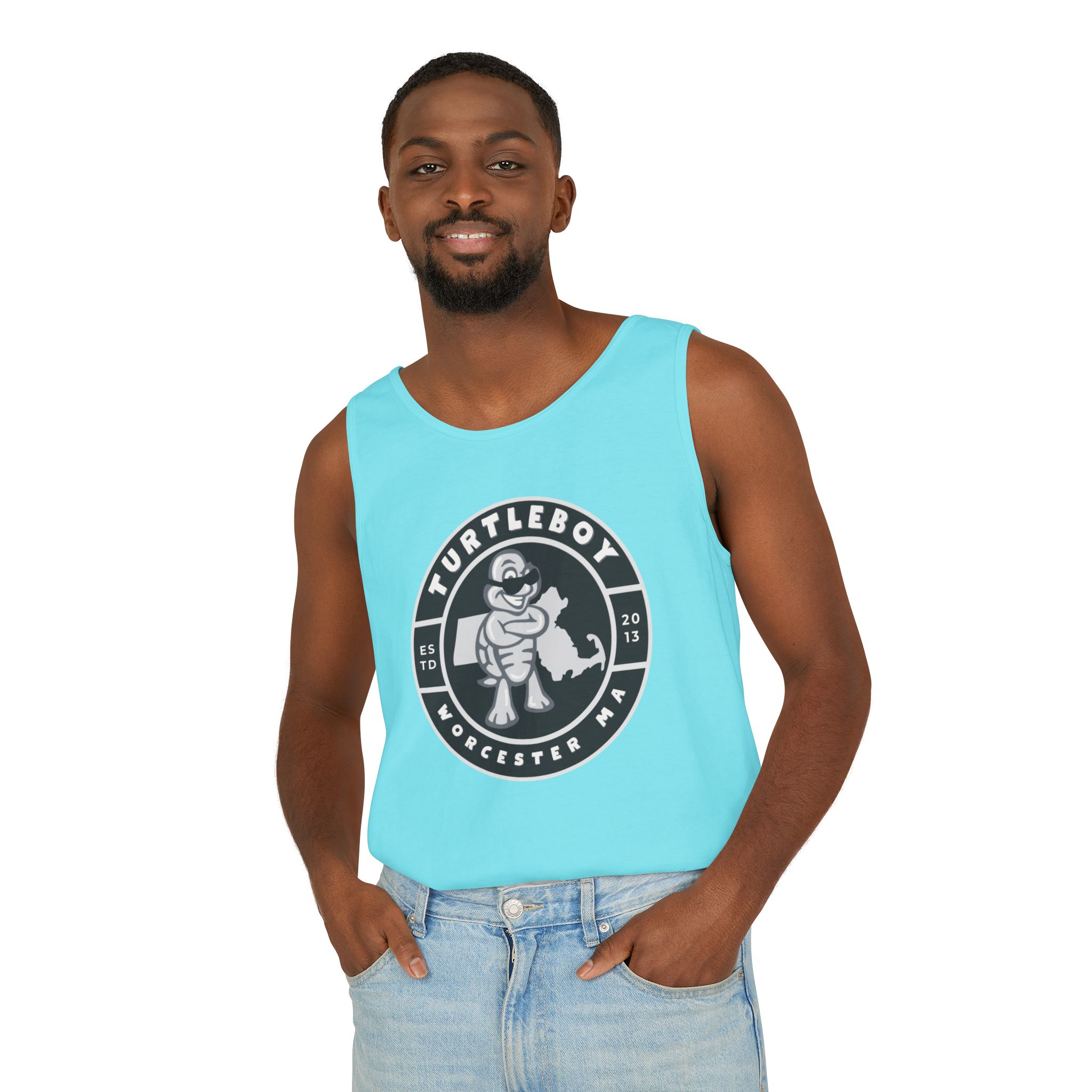 Turtleboy 2013 - Unisex Jersey Tank - Image 35