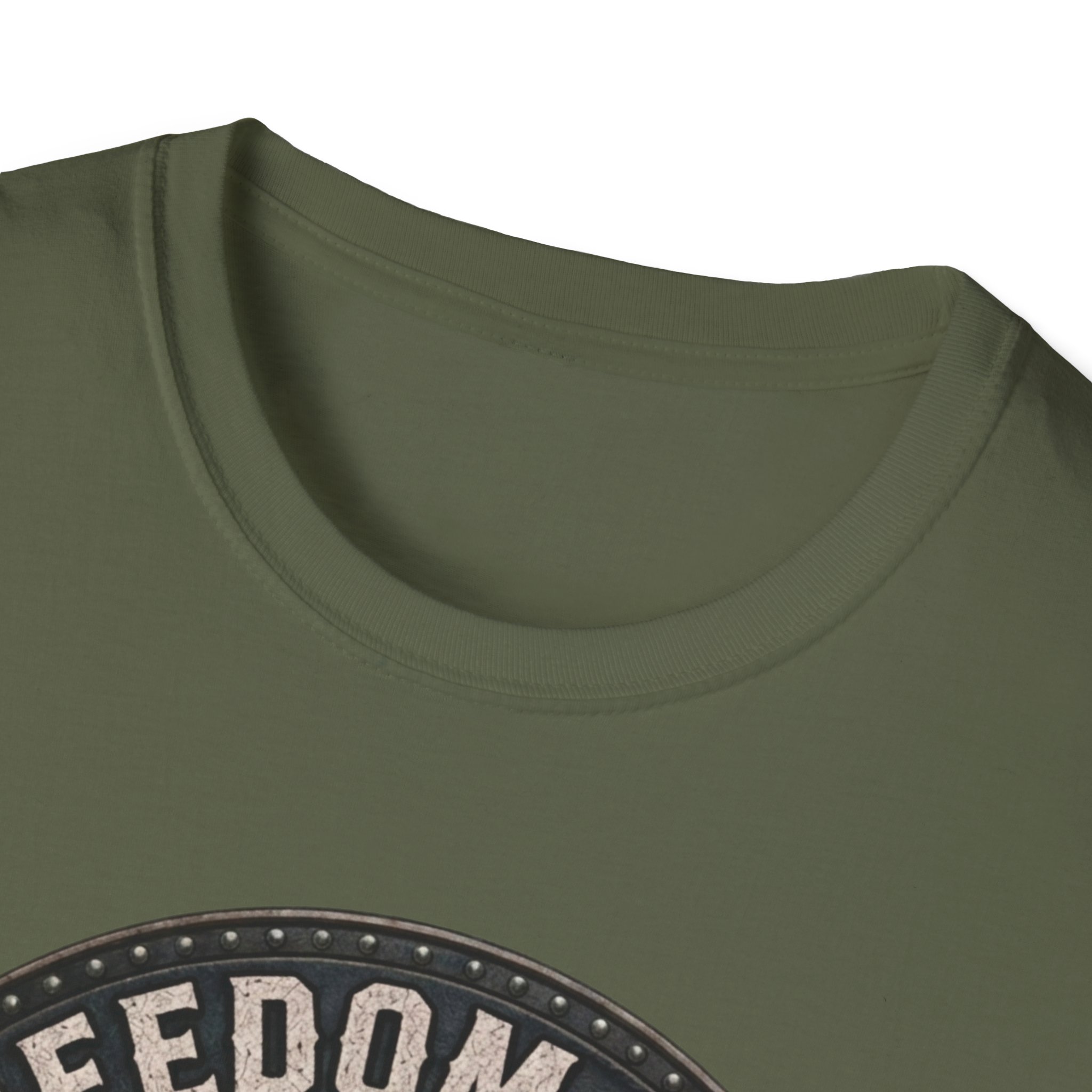 Freedom Ride for Turtleboy (Riders Wearing Gray) - Unisex Softstyle T-Shirt - Image 22