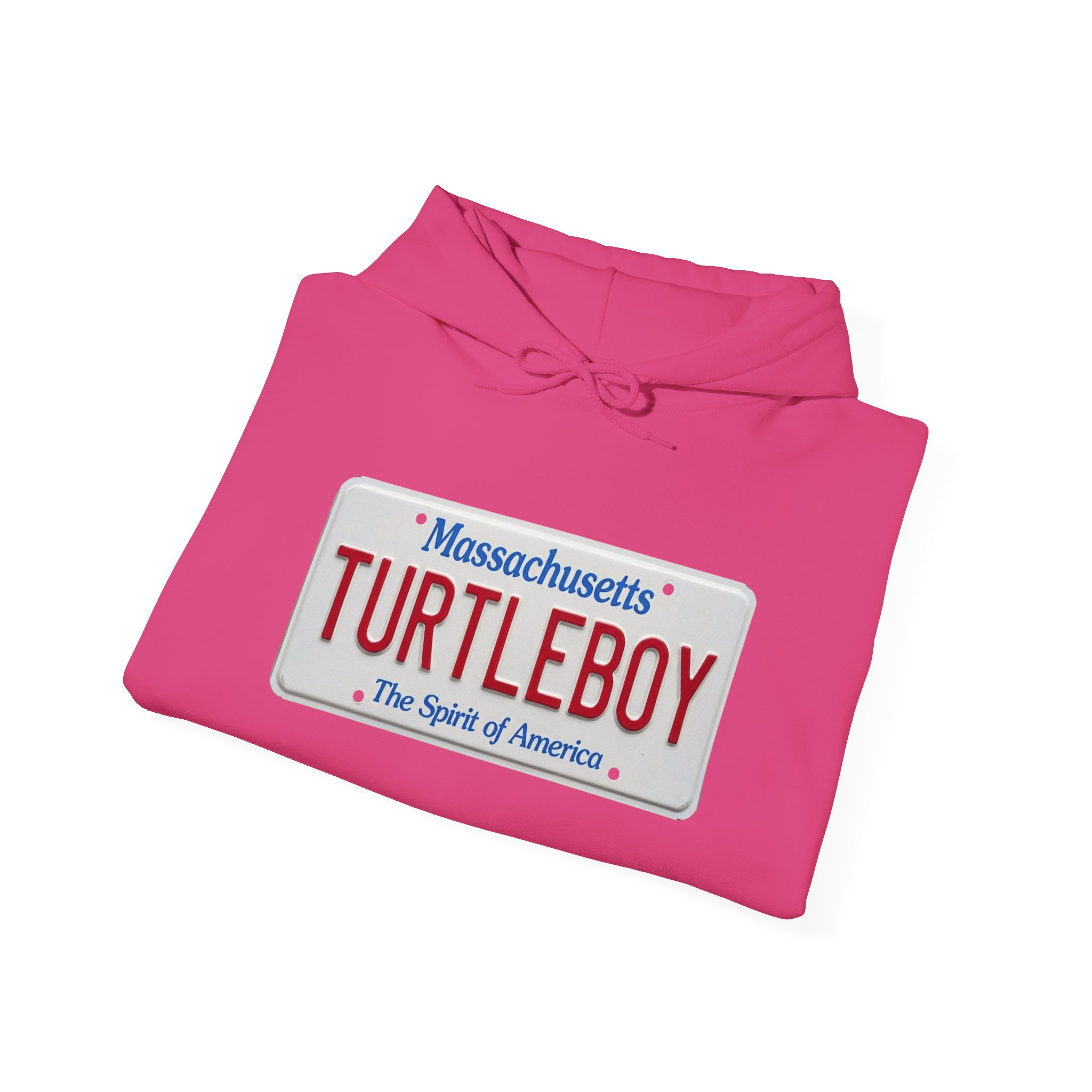 Turtleboy License Plate - Unisex Heavy Blend Hoodie - Image 36