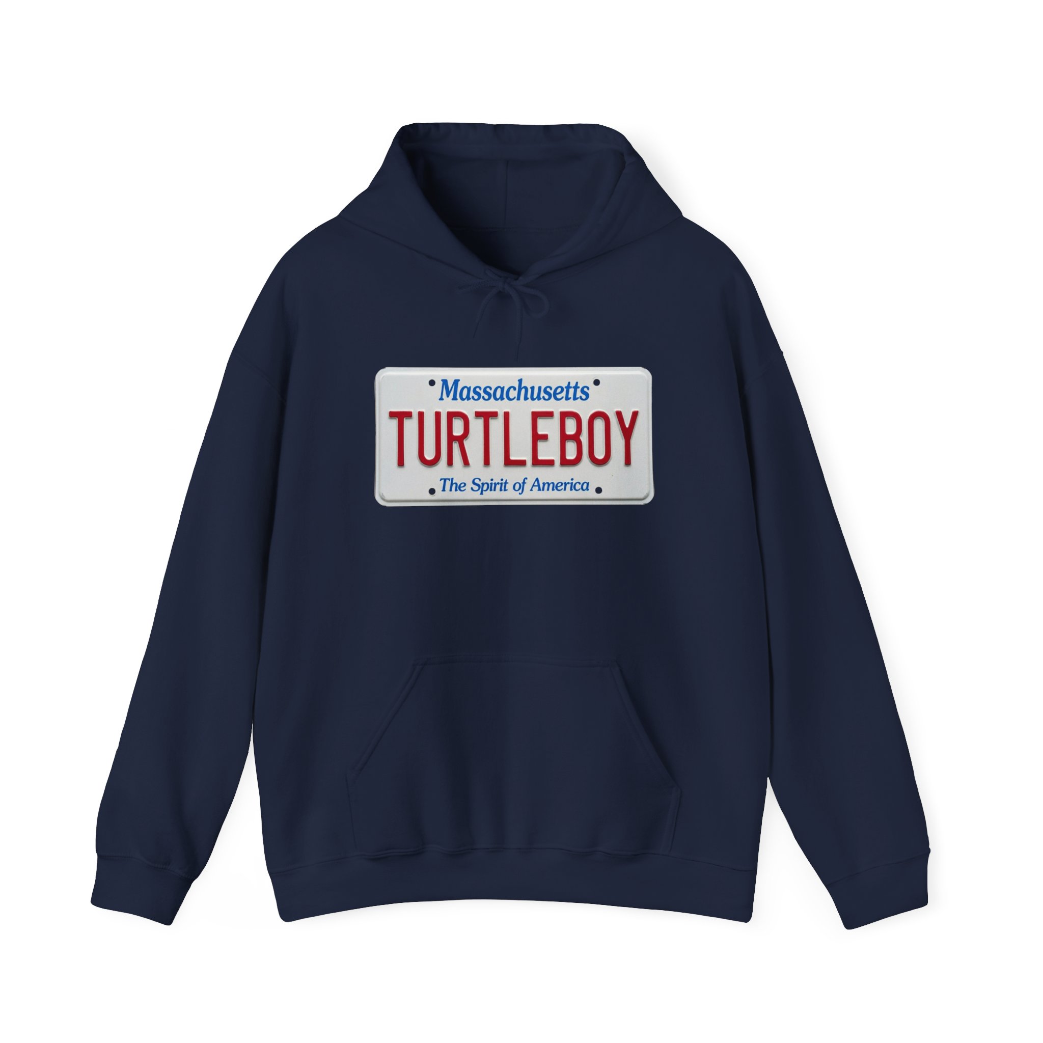 Turtleboy License Plate - Unisex Heavy Blend Hoodie - Image 17
