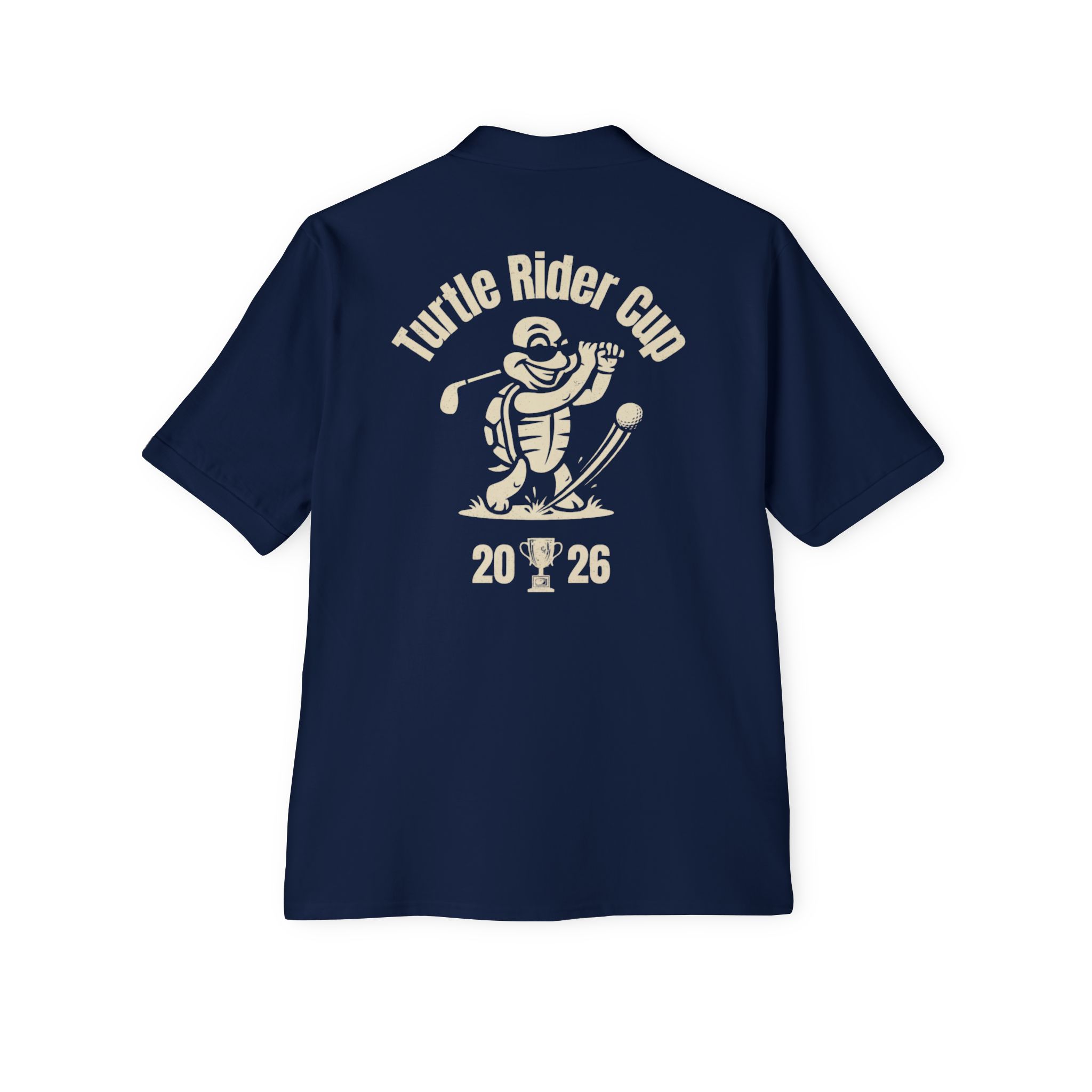 Turtle Rider Cup 2026 - Men's Piqué Polo - Image 2