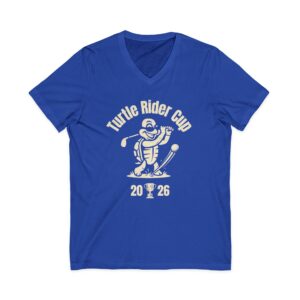 Turtle Rider Cup 2026 - Unisex Jersey V-Neck Tee