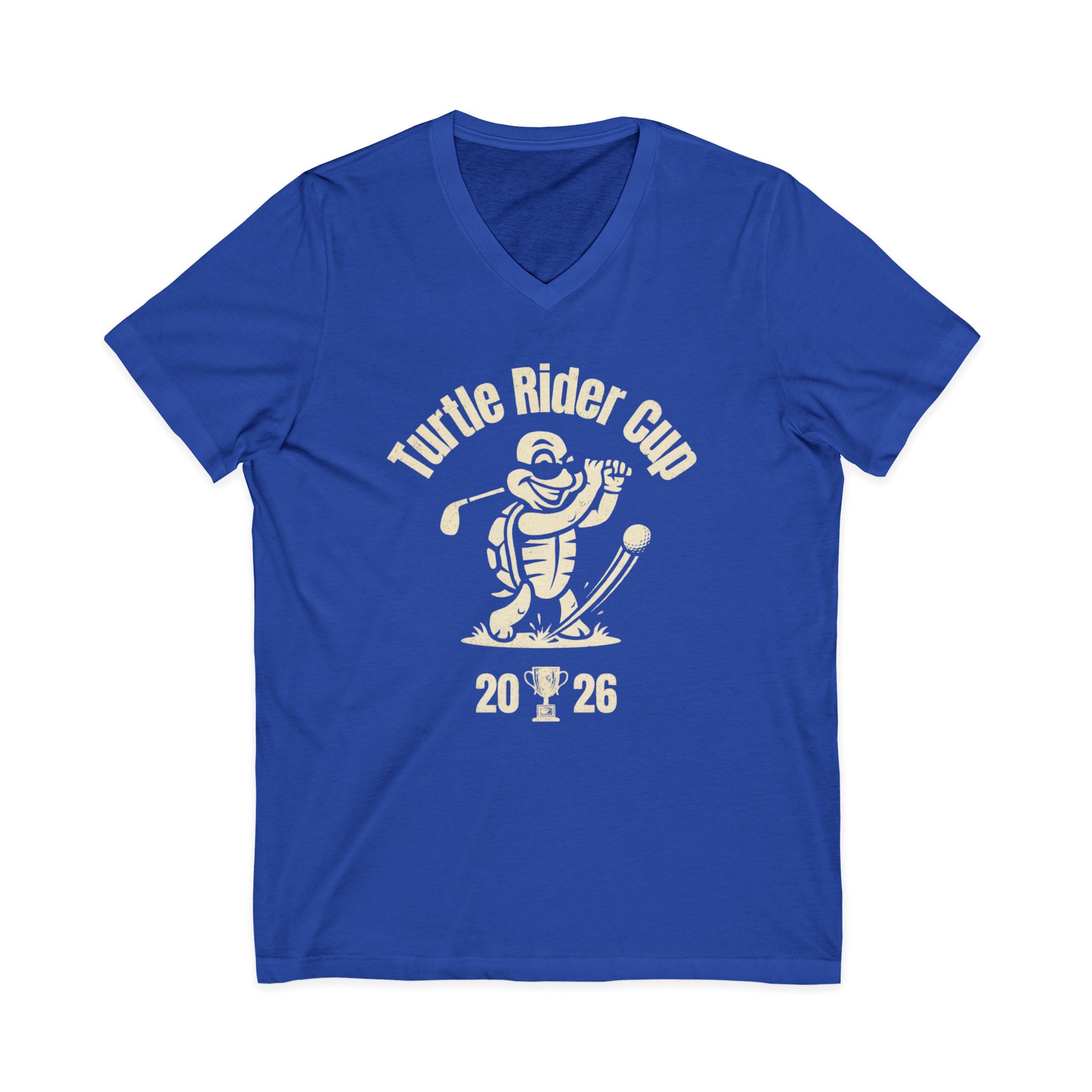 Turtle Rider Cup 2026 - Unisex Jersey V-Neck Tee
