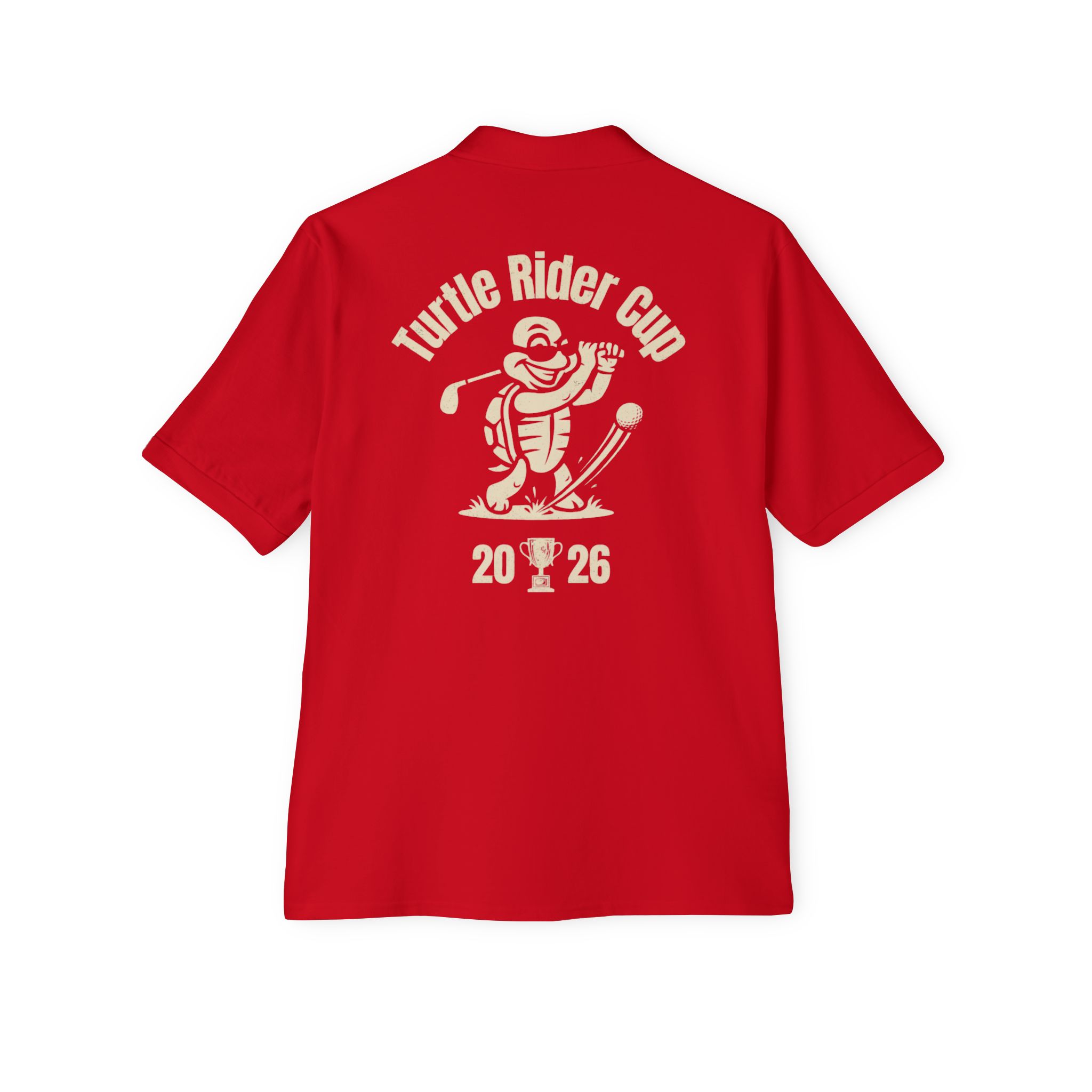 Turtle Rider Cup 2026 - Men's Piqué Polo - Image 14