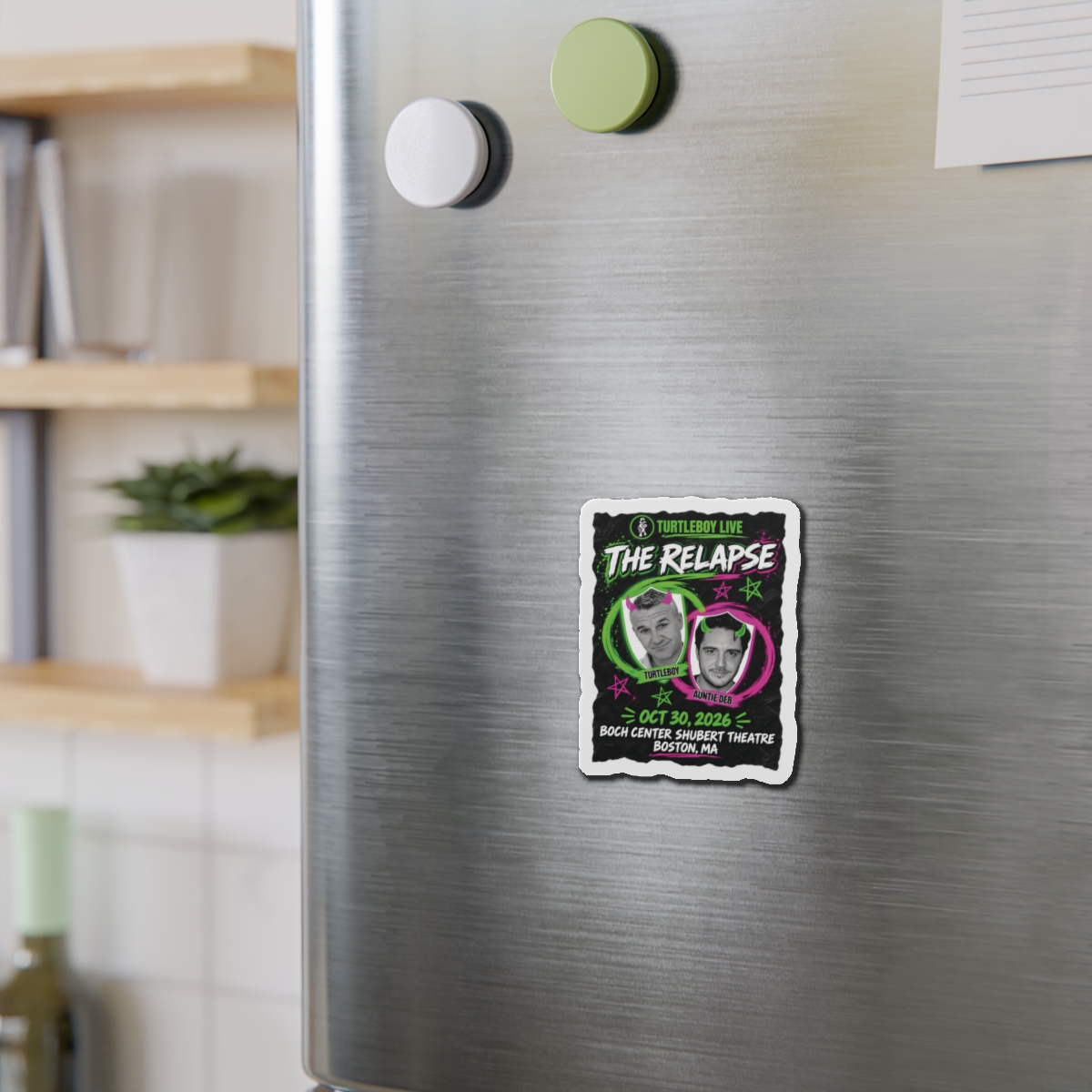 Turtleboy: The Relapse - Die-Cut Magnet - Image 3