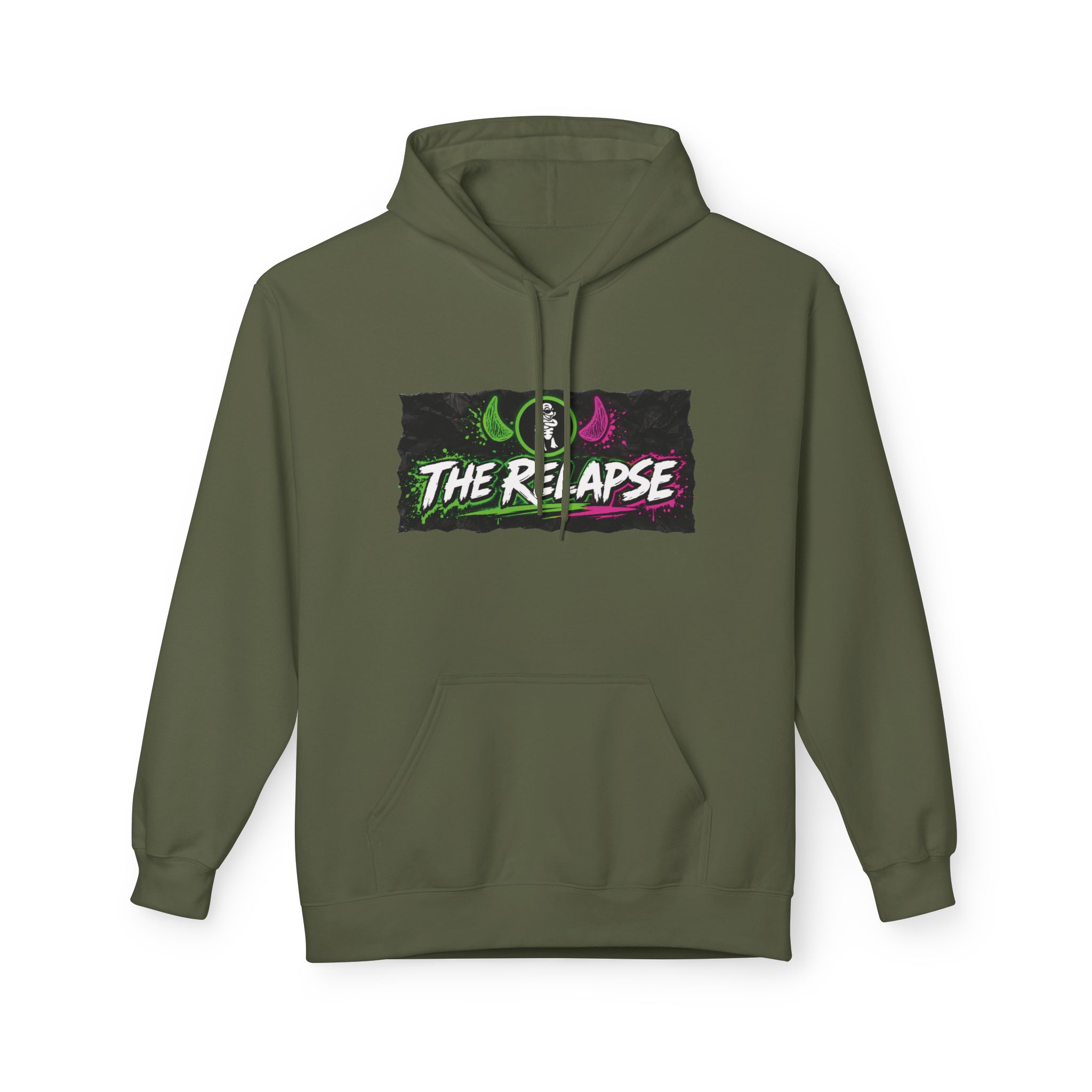Turtleboy: The Relapse - Back Main Design - Unisex Midweight Softstyle Fleece Hoodie - Image 17