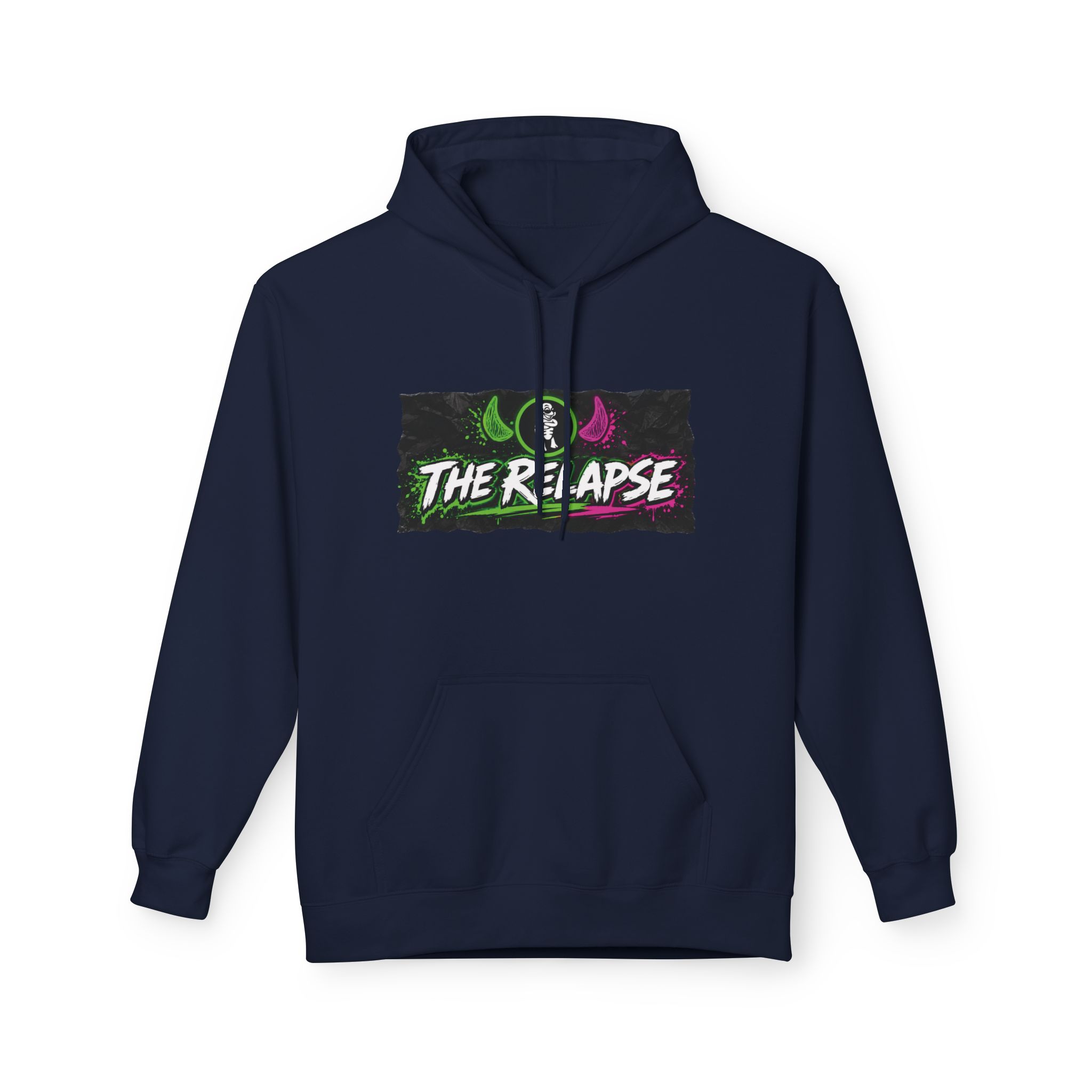 Turtleboy: The Relapse - Back Main Design - Unisex Midweight Softstyle Fleece Hoodie - Image 37