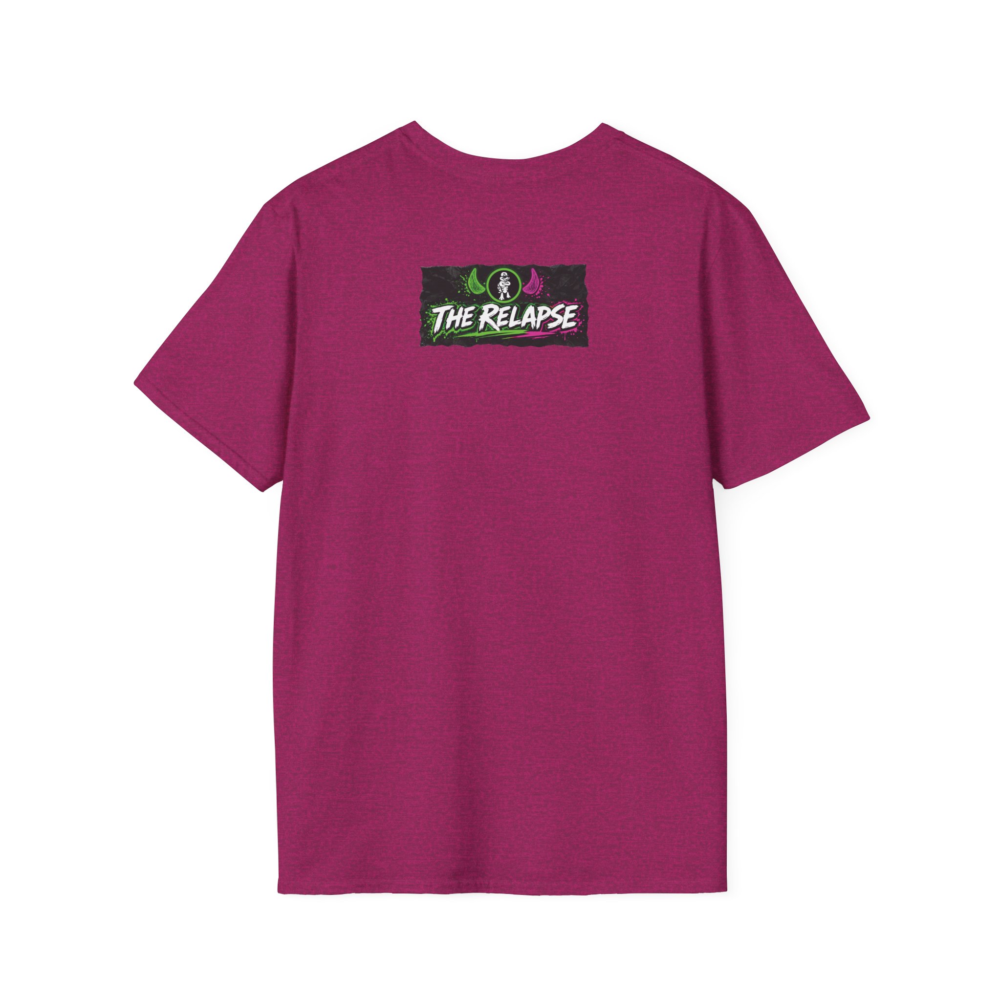 Turtleboy: The Relapse - Front Main Design & Logo Back - Unisex Softstyle T-Shirt - Image 38