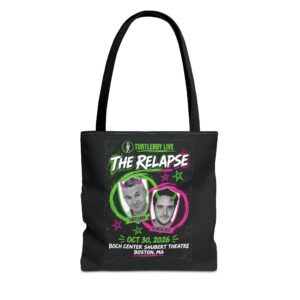 Turtleboy: The Relapse - Black Tote Bag