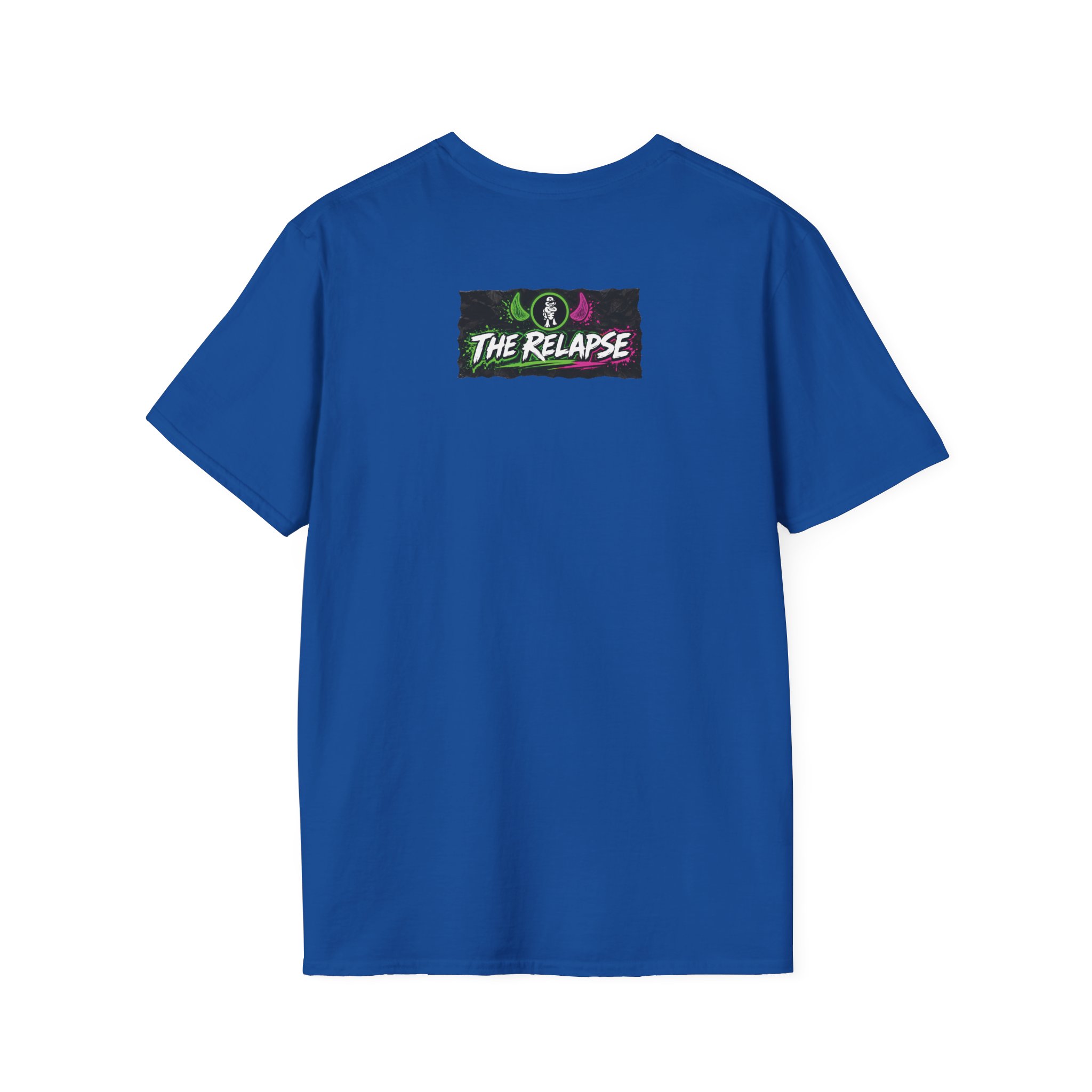 Turtleboy: The Relapse - Front Main Design & Logo Back - Unisex Softstyle T-Shirt - Image 22